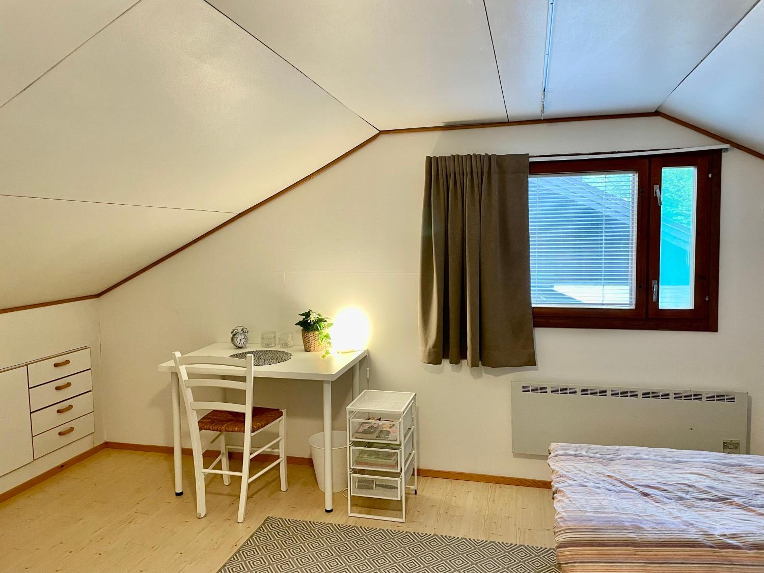 Villa Salir - bedroom, kitchen and bathroom