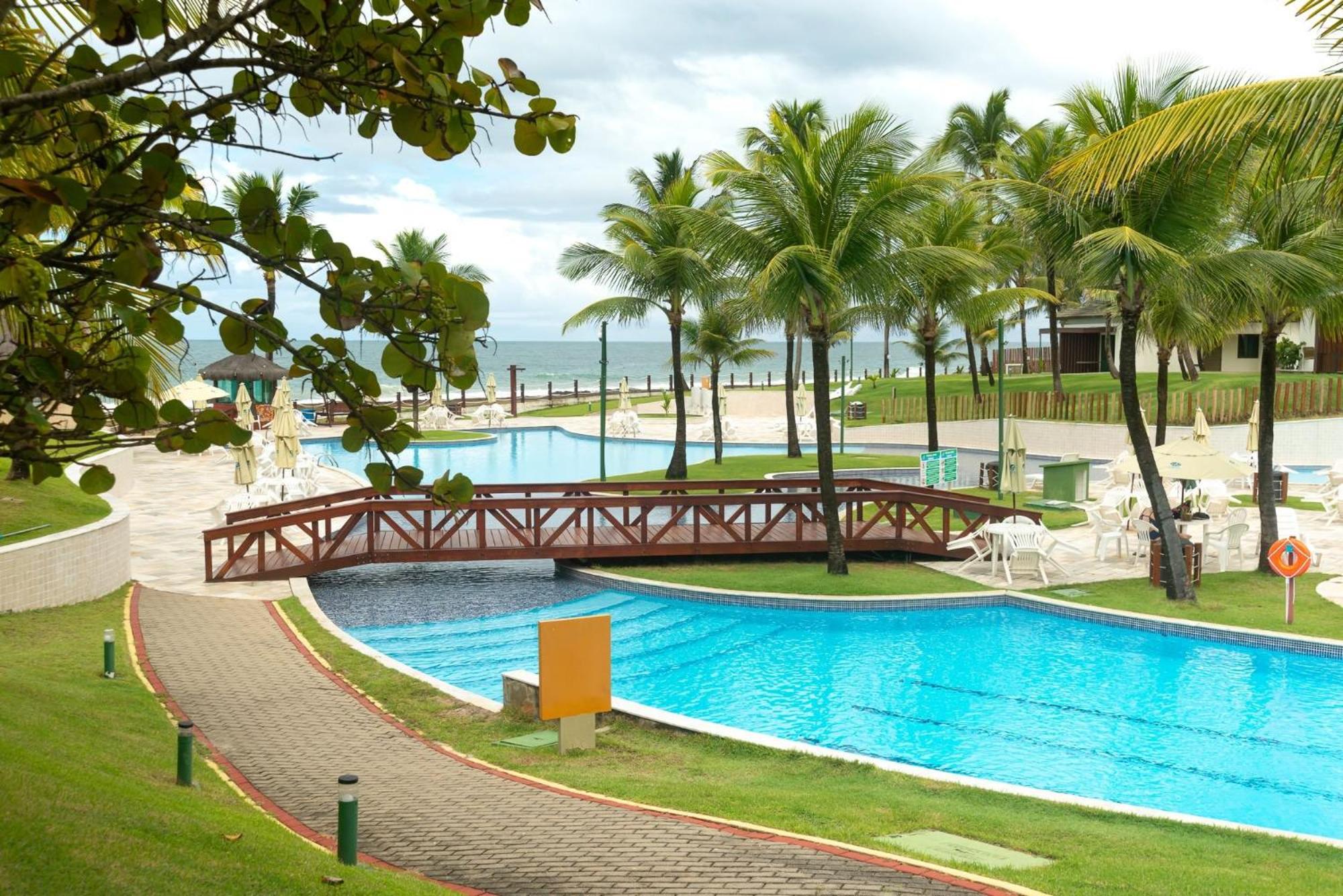Flat ou Bangalo Luxo Beach Class Beira Mar Muro Alto