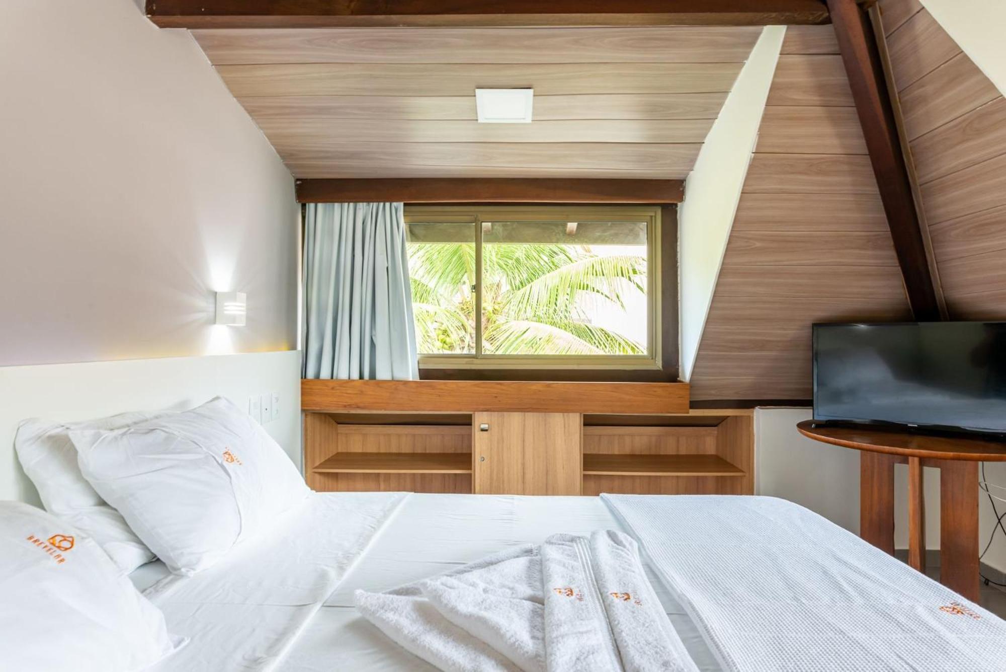 Flat ou Bangalo Luxo Beach Class Beira Mar Muro Alto