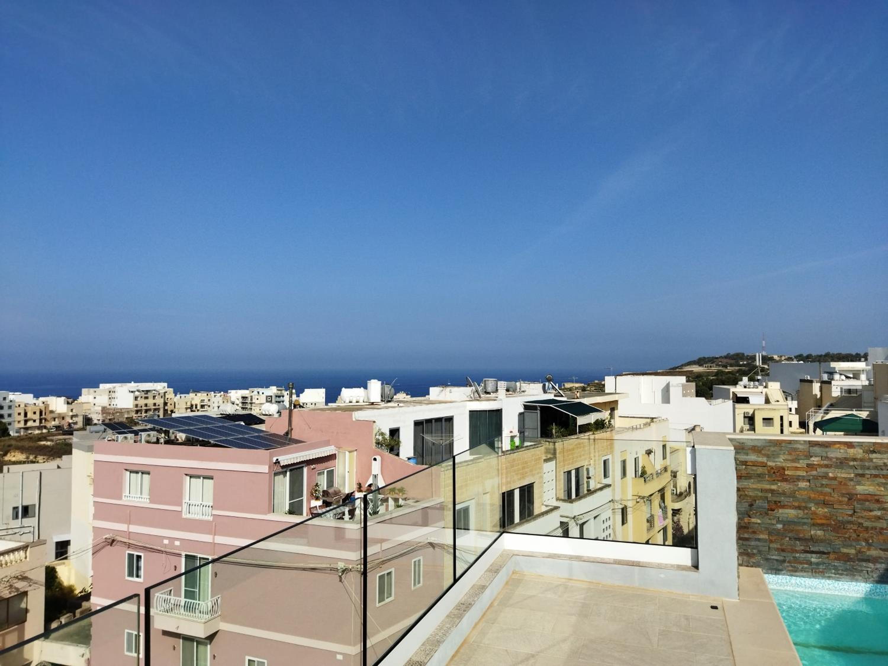 Duplex penthouse with swimming pool