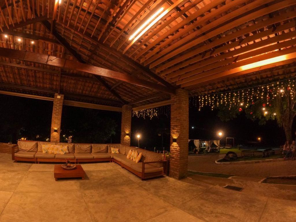 outdoor BBQ area