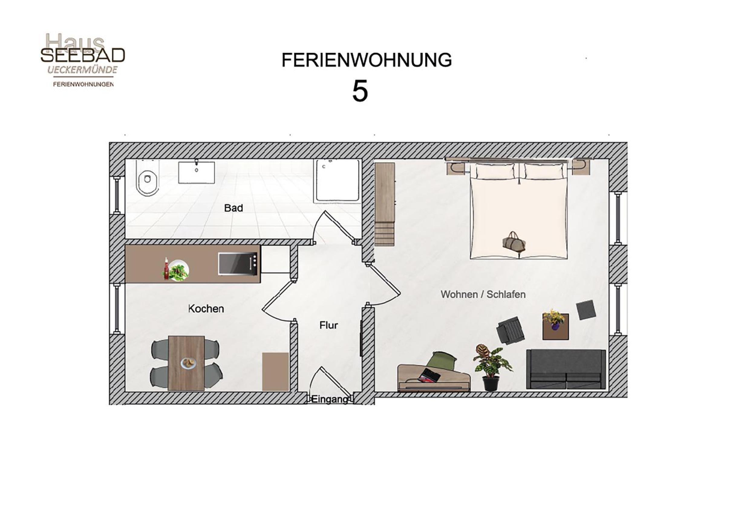 Ferienwohnungen Haus Seebad Ueckermünde