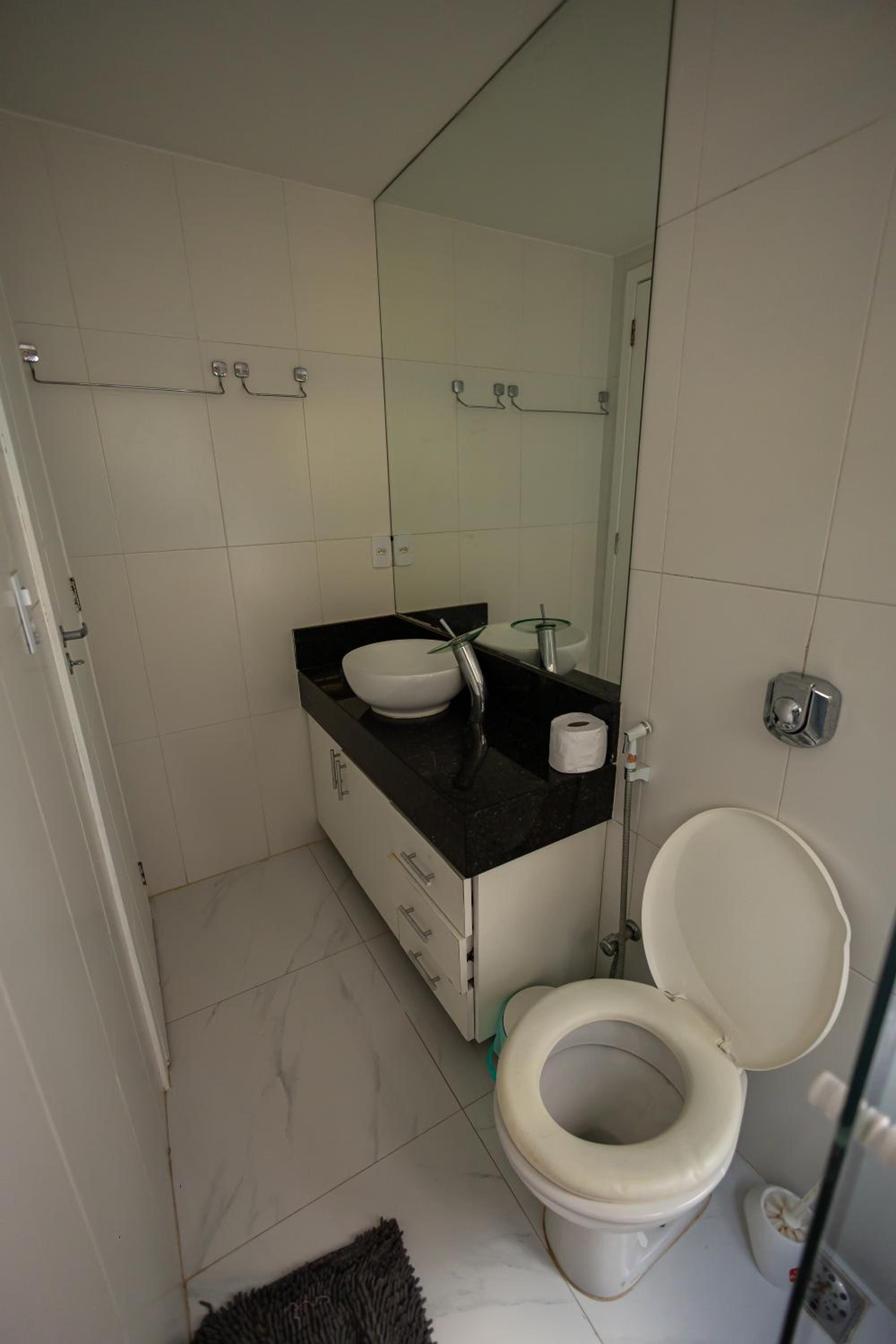 Apartamento com varanda em Copacabana