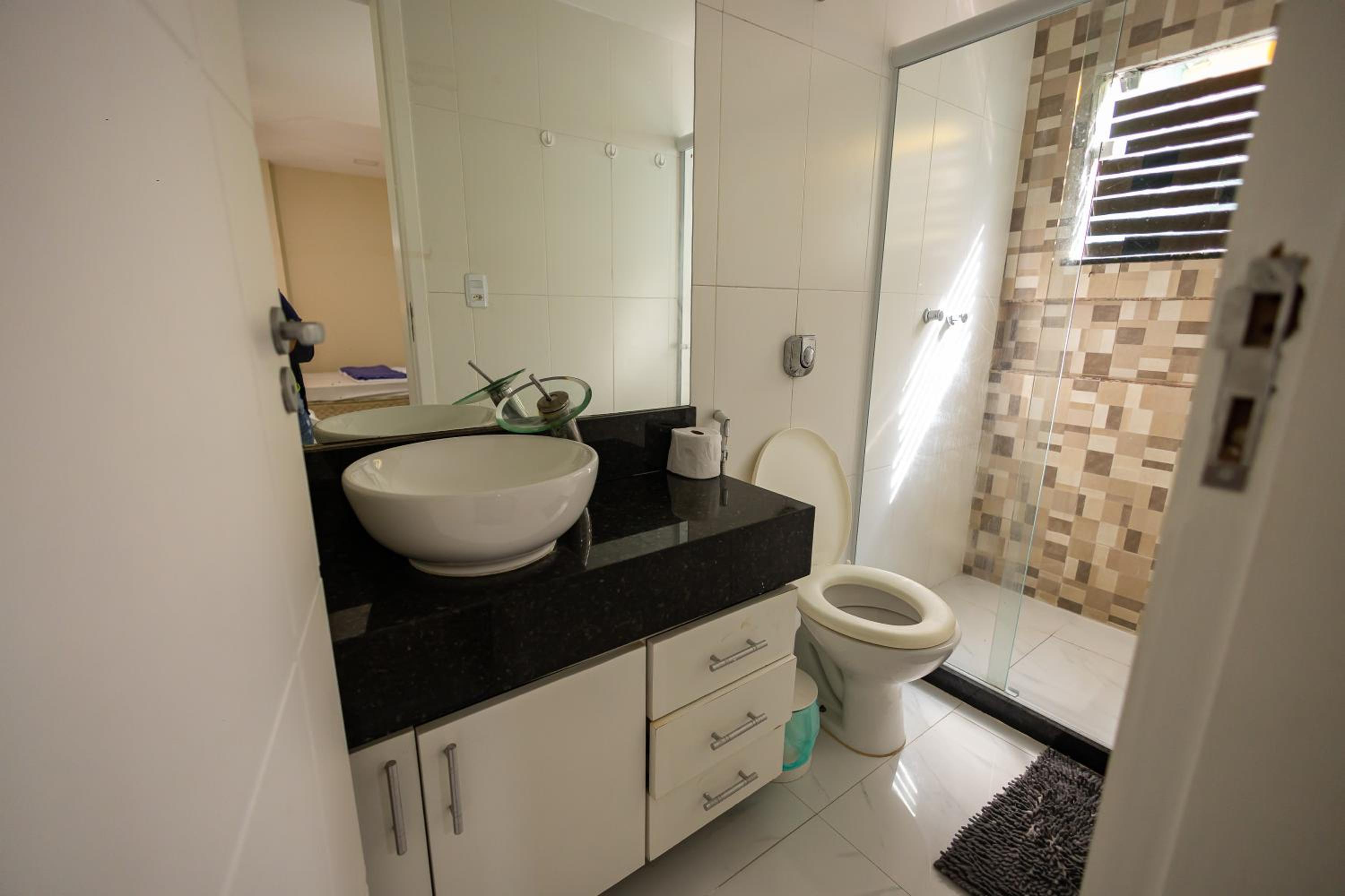 Apartamento com varanda em Copacabana
