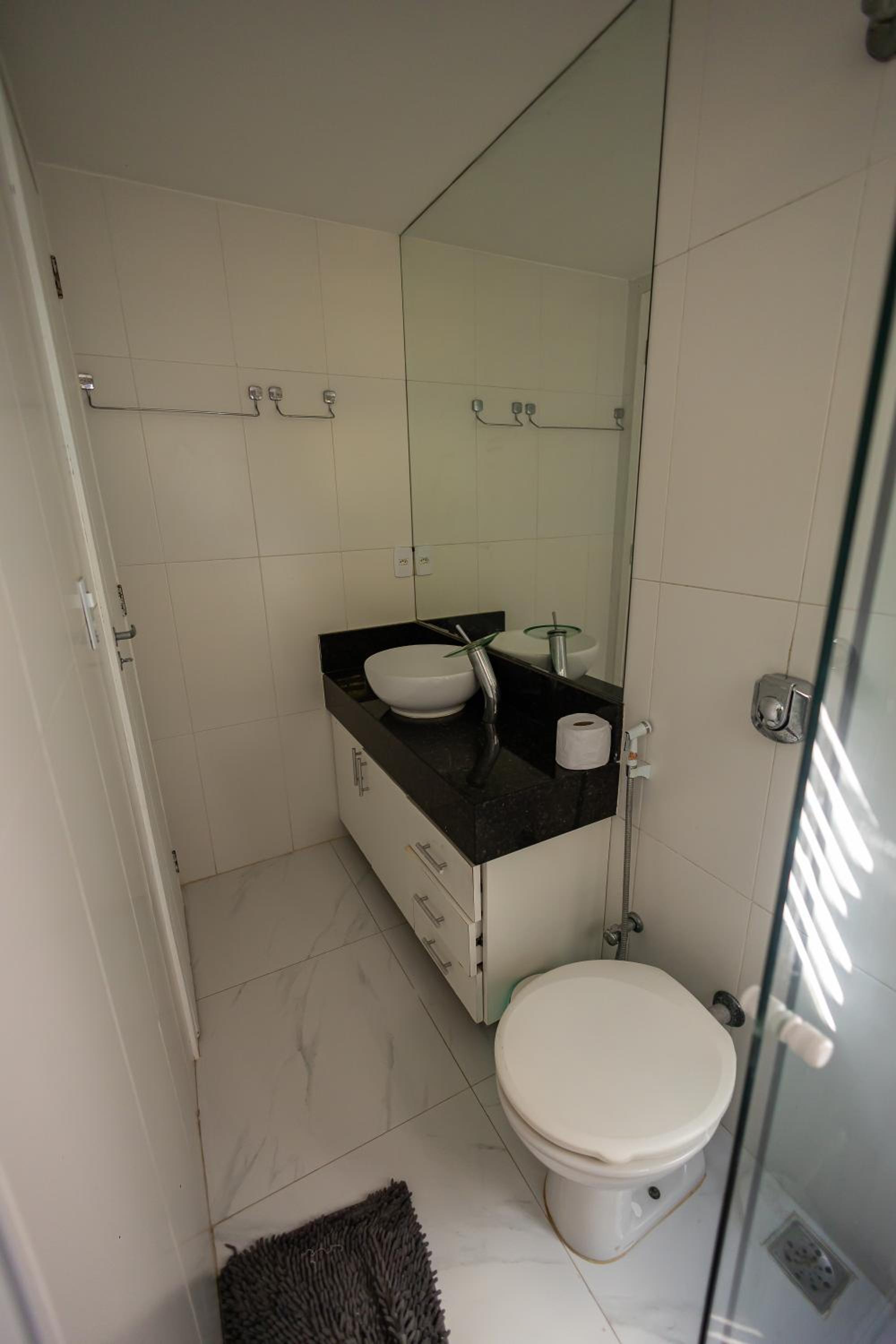 Apartamento com varanda em Copacabana