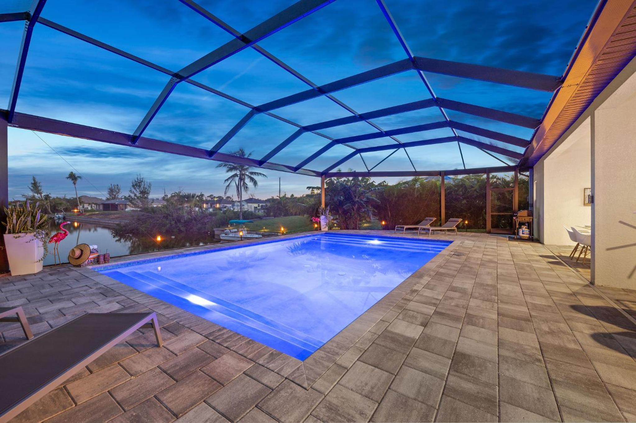 Entire Luxury Duplex Gulf Access Heated Saltwater Pool view 3