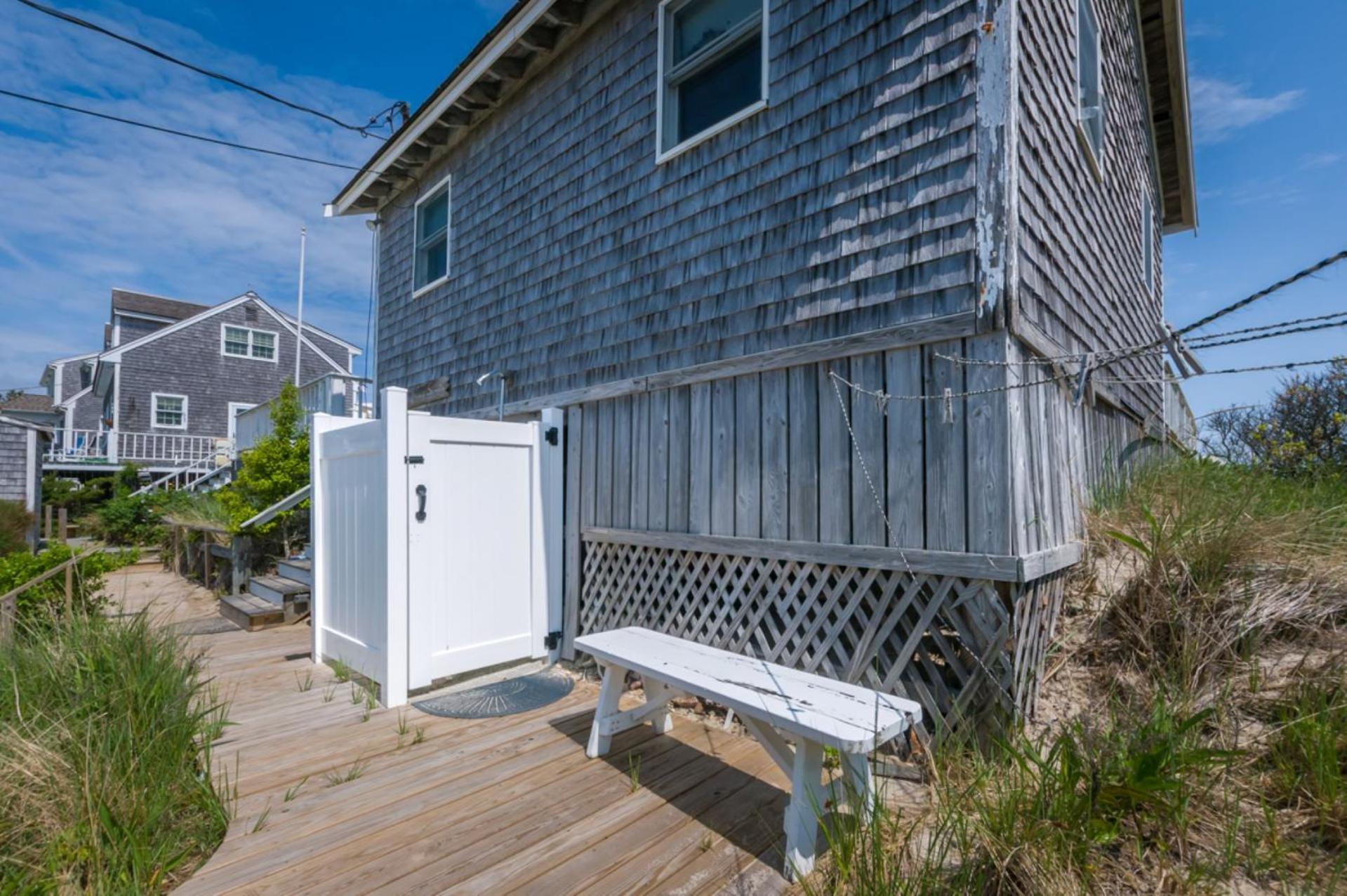 OCEANFRONT Classic beach cottage on Spring Hill Beach with great views and AC view 3