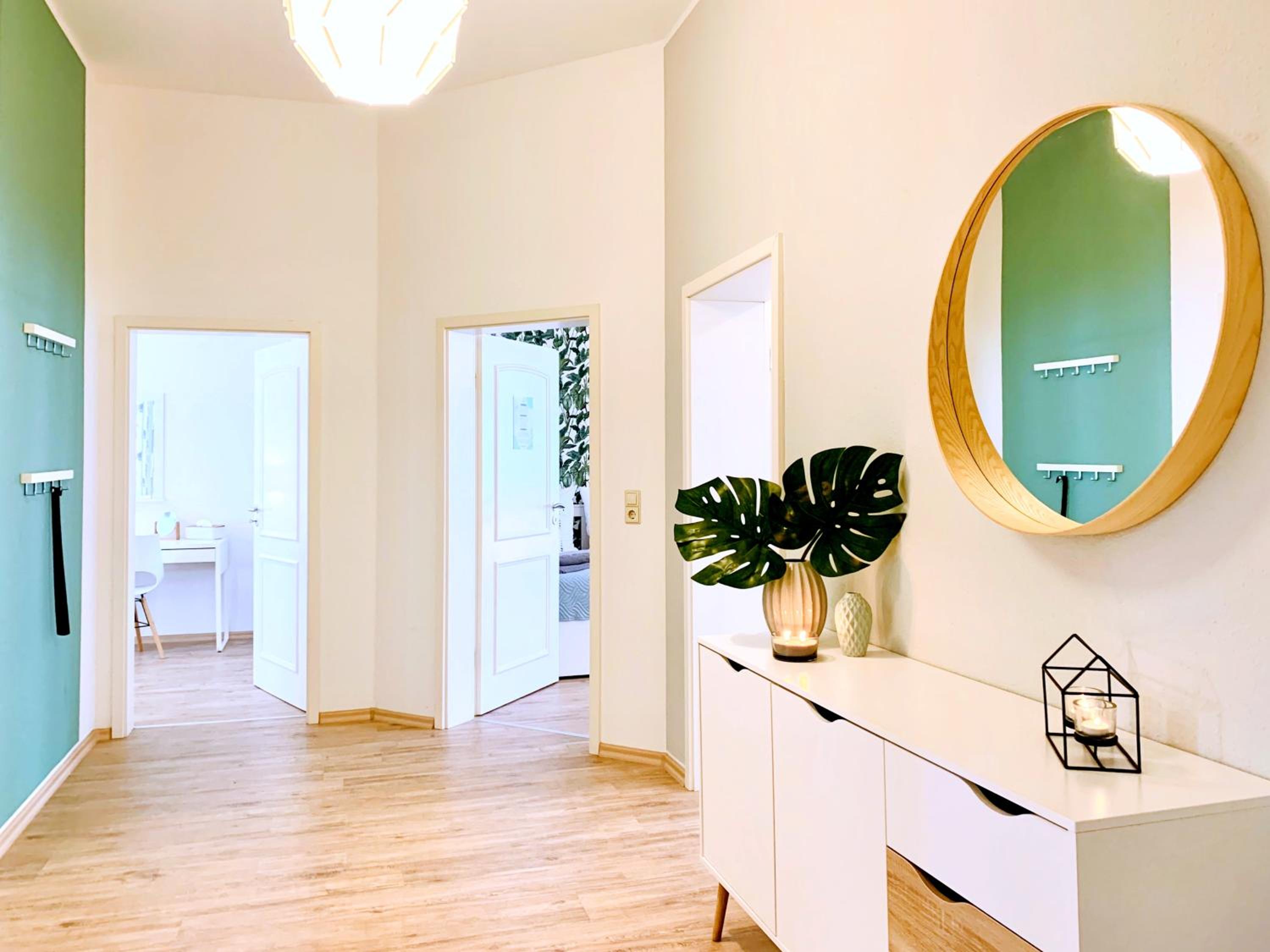 Zentrumsnahe Ferienwohnung mit ruhigem Balkon - 