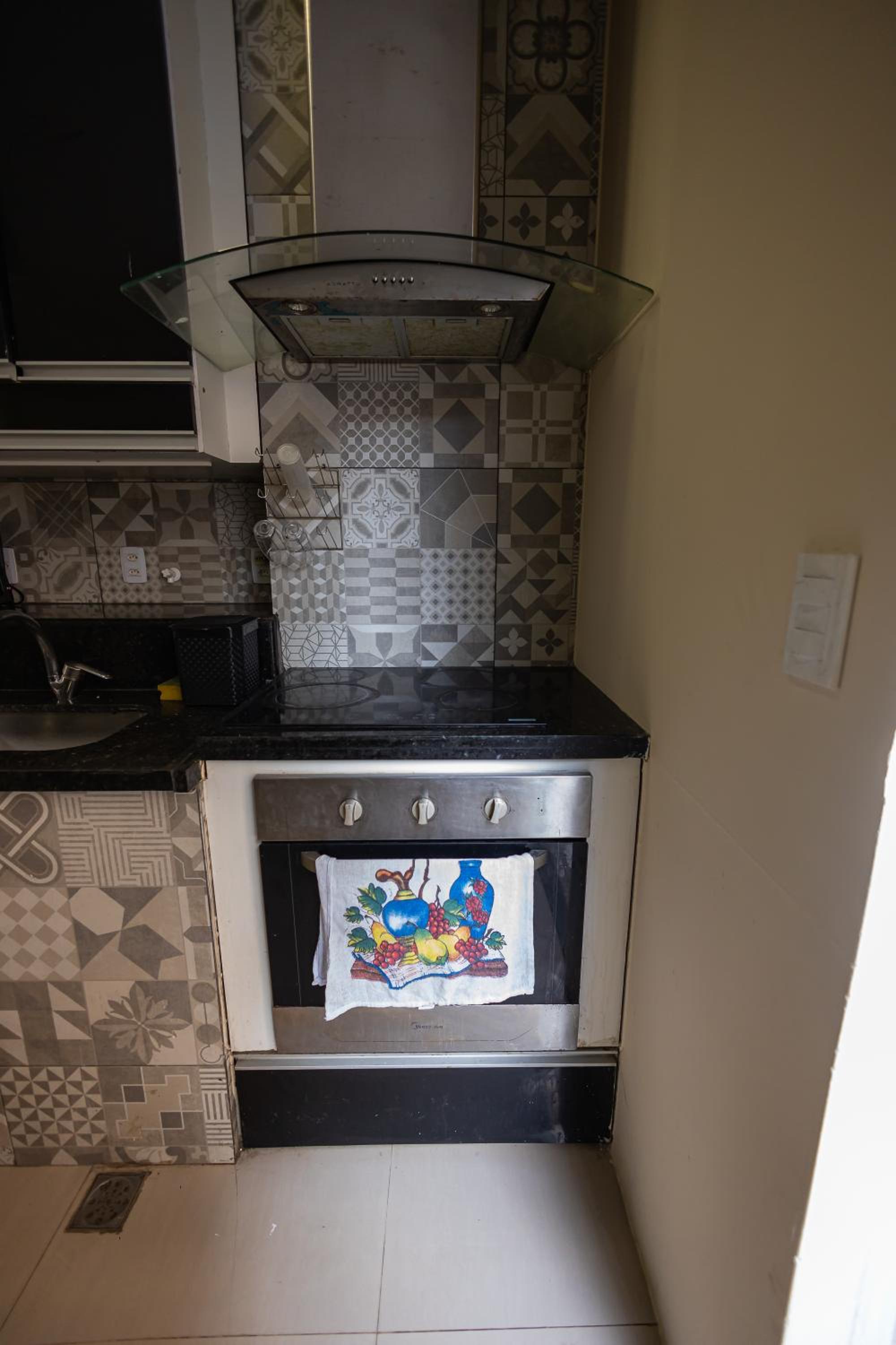 Apartamento com varanda em Copacabana