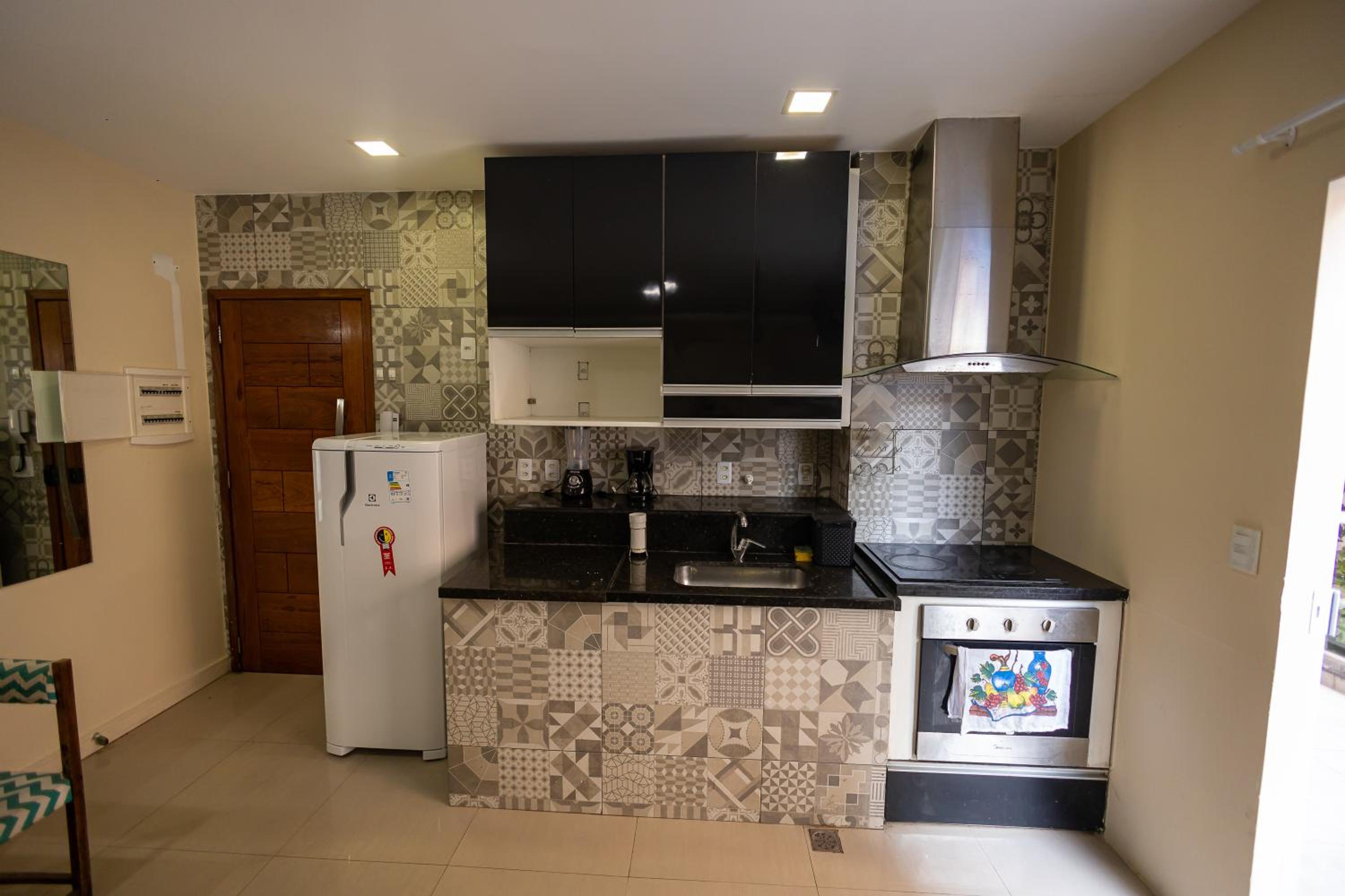 Apartamento com varanda em Copacabana