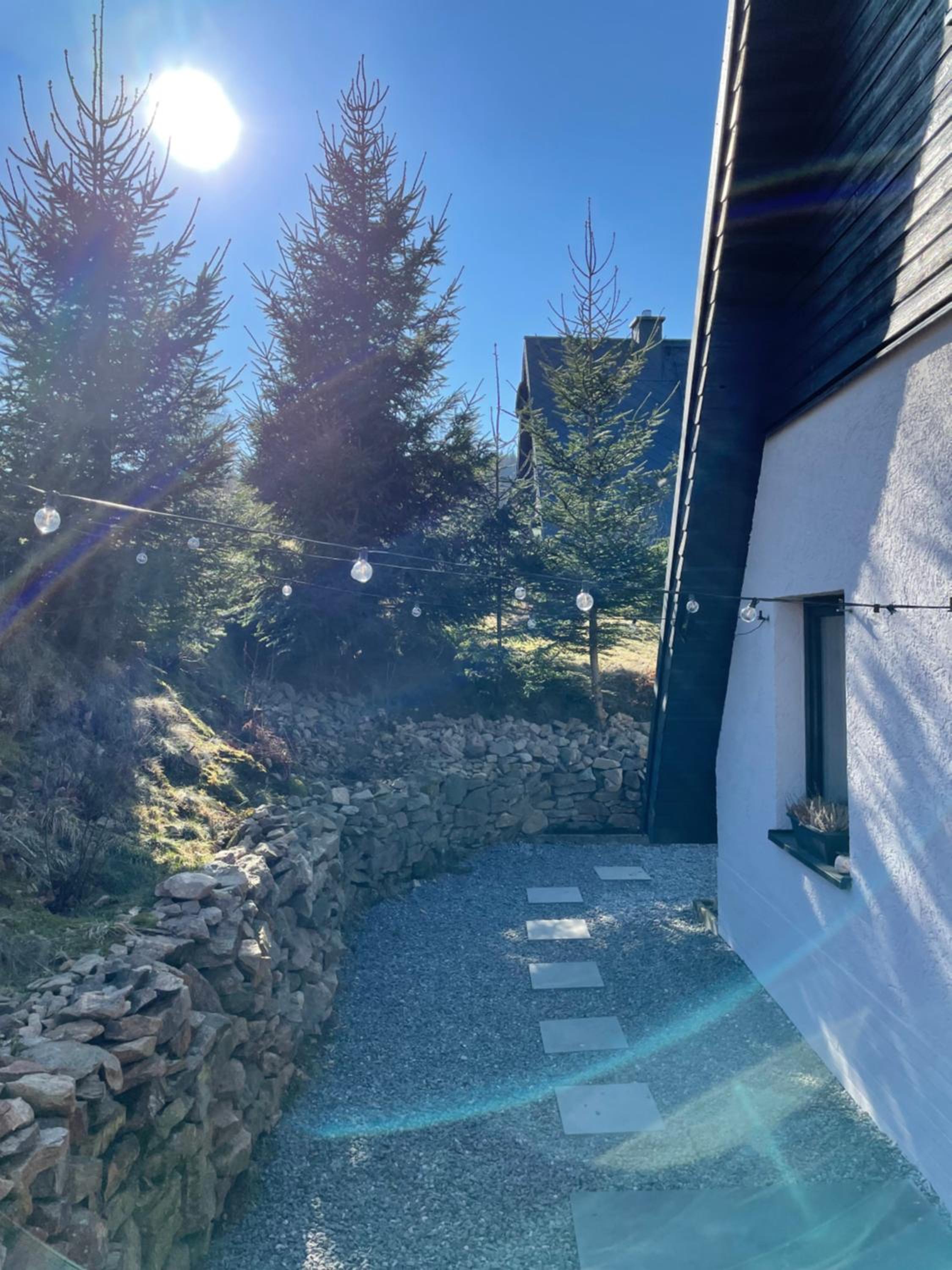 Kleines Chalet im Erzgebirge mit Sauna und Kamin