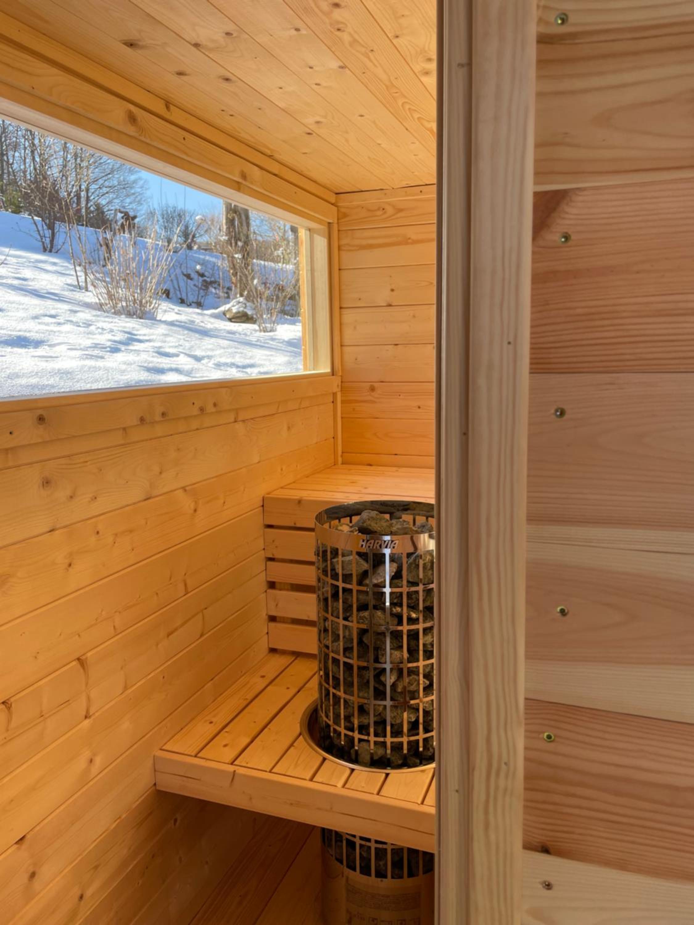 Kleines Chalet im Erzgebirge mit Sauna und Kamin