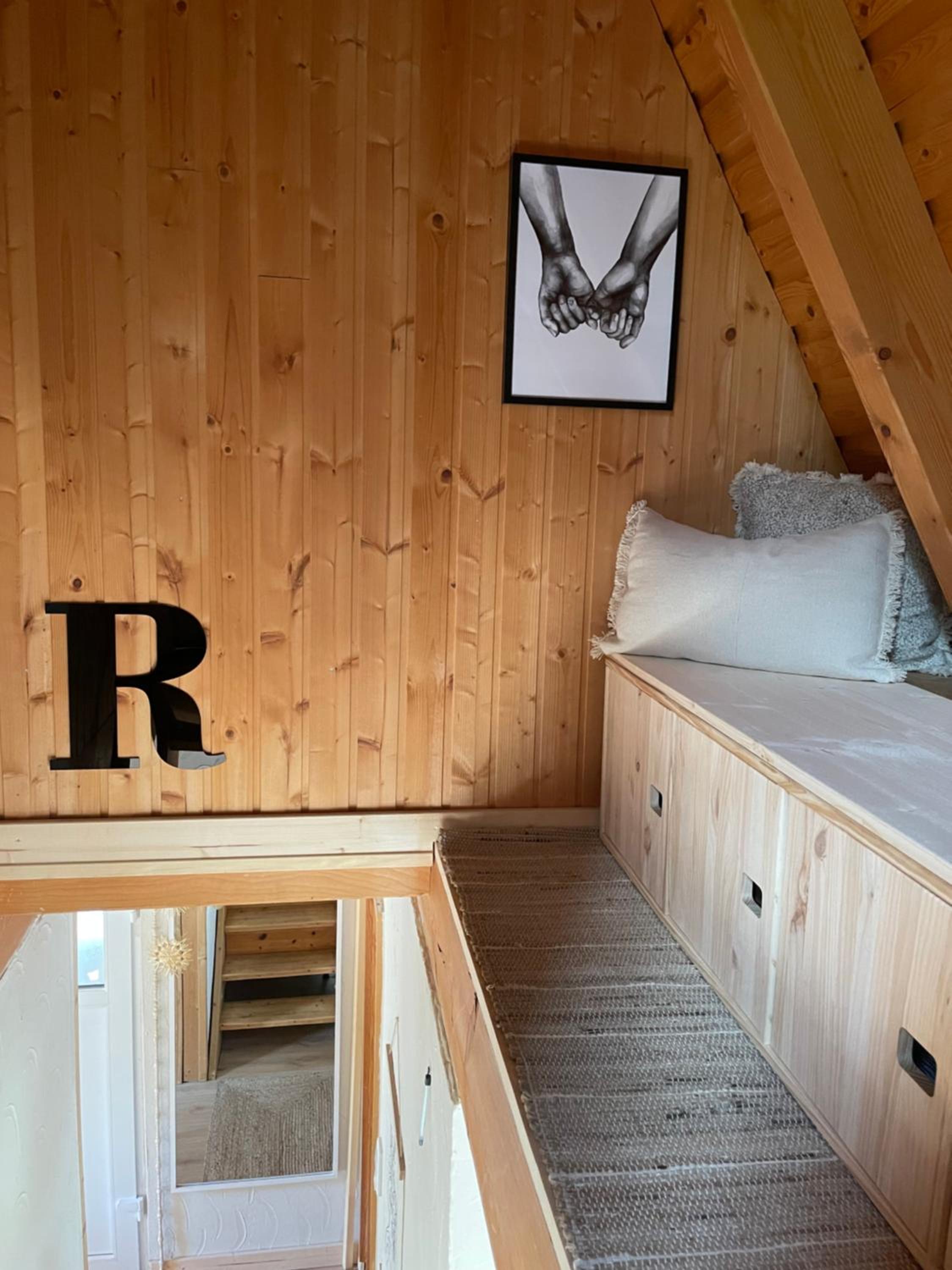 Kleines Chalet im Erzgebirge mit Sauna und Kamin