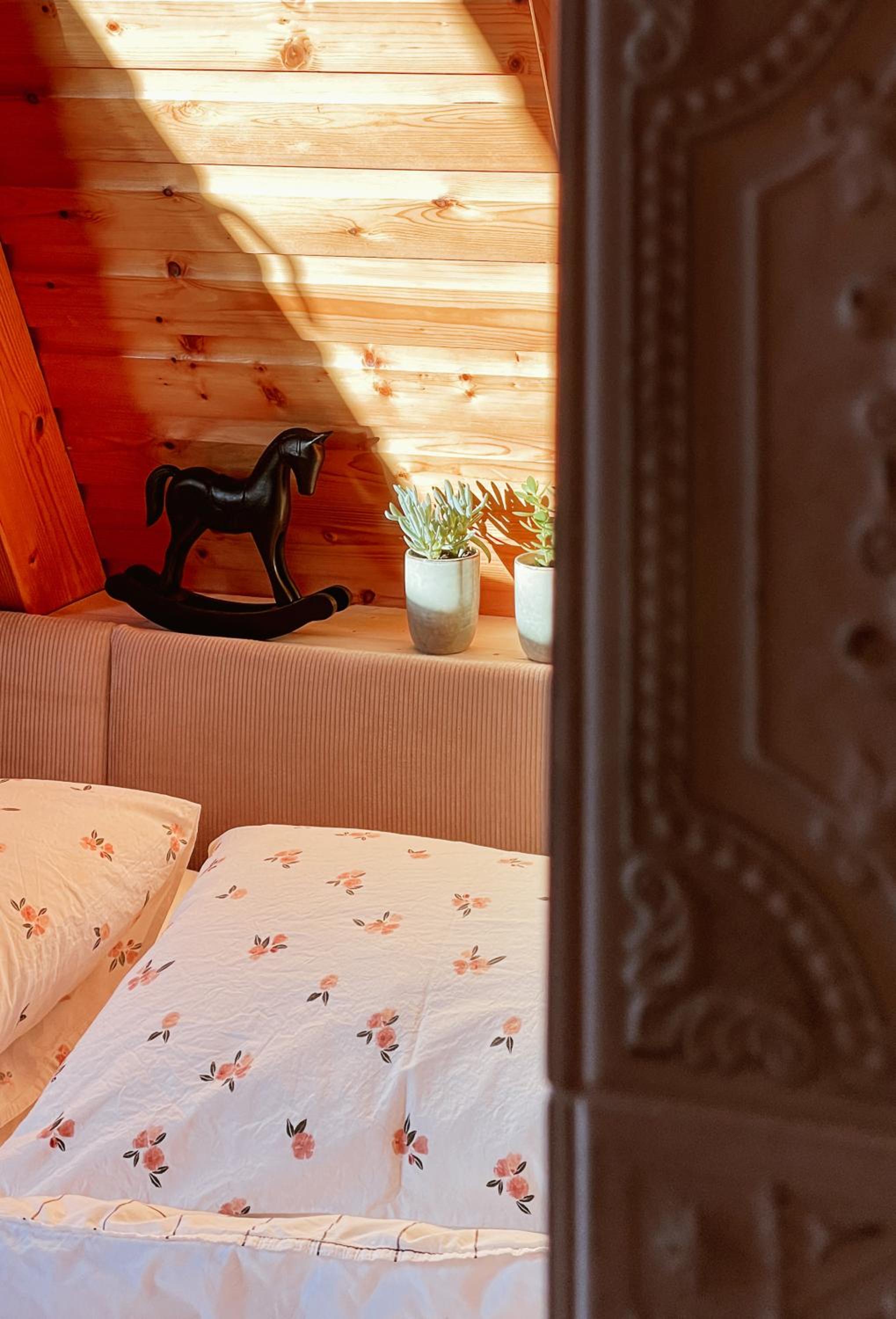 Kleines Chalet im Erzgebirge mit Sauna und Kamin