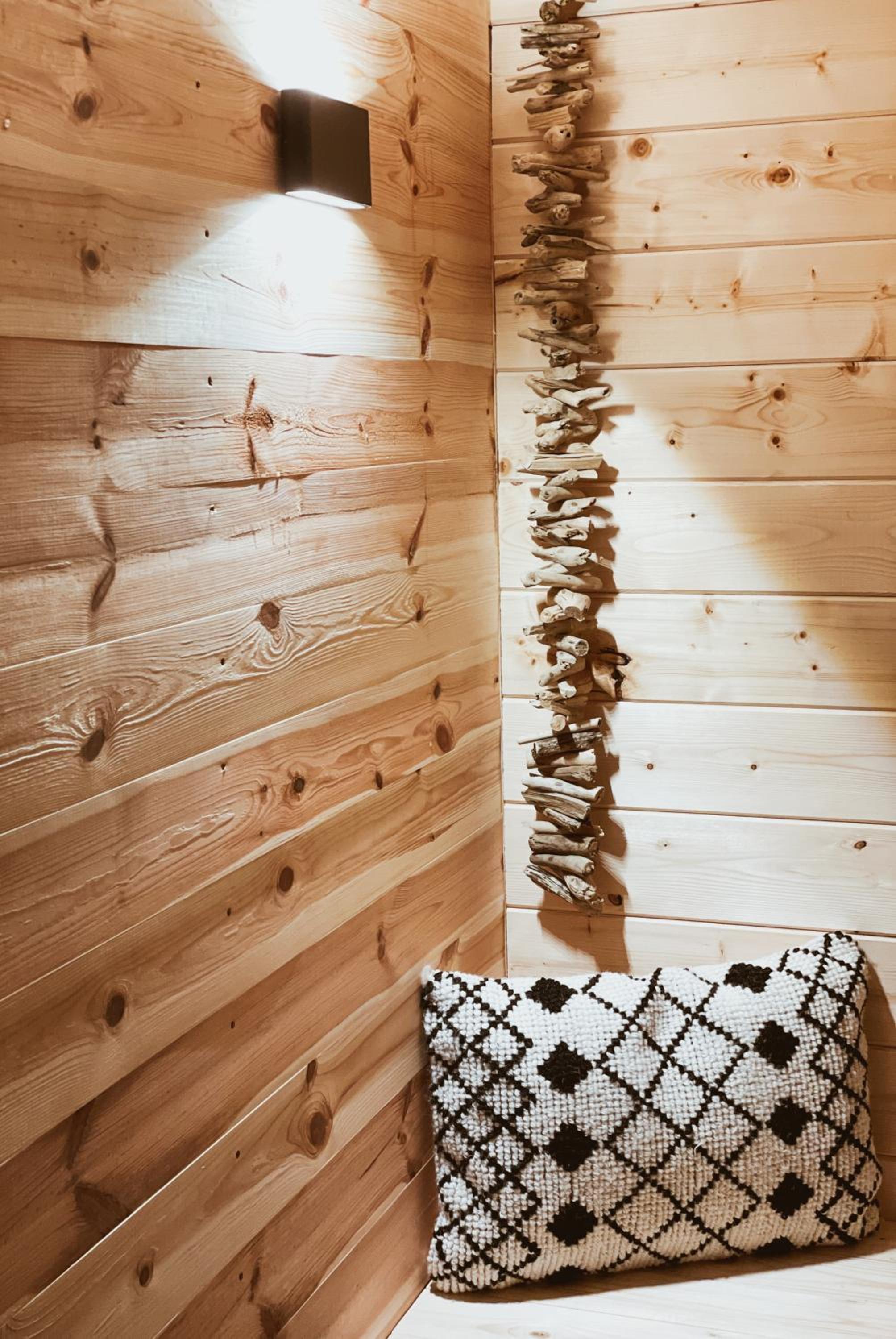Kleines Chalet im Erzgebirge mit Sauna und Kamin