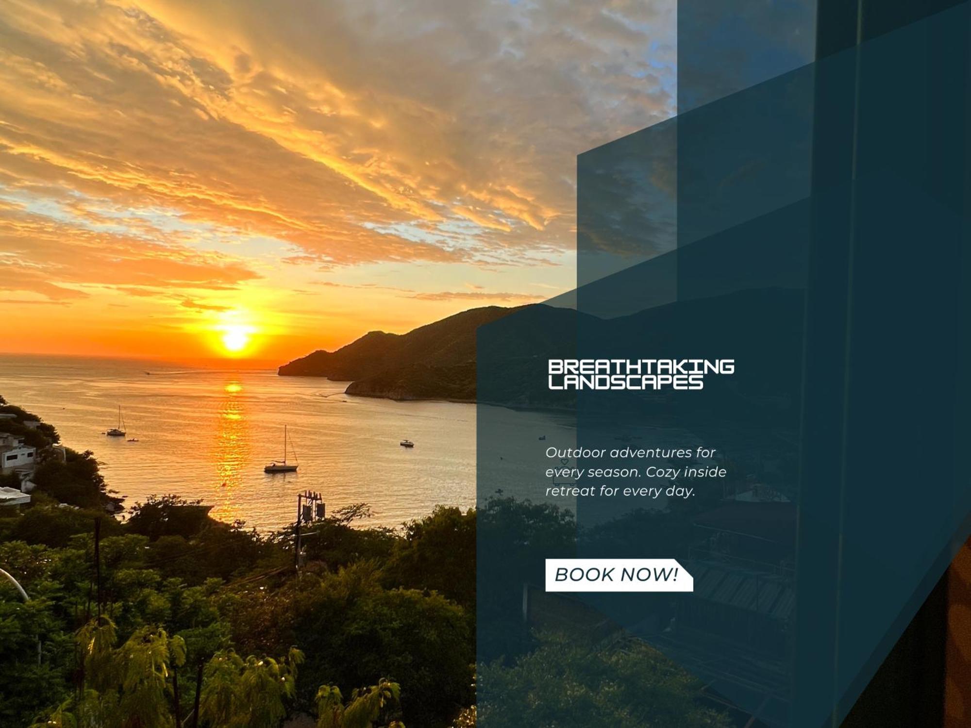 Estudio con magicos atardeceres