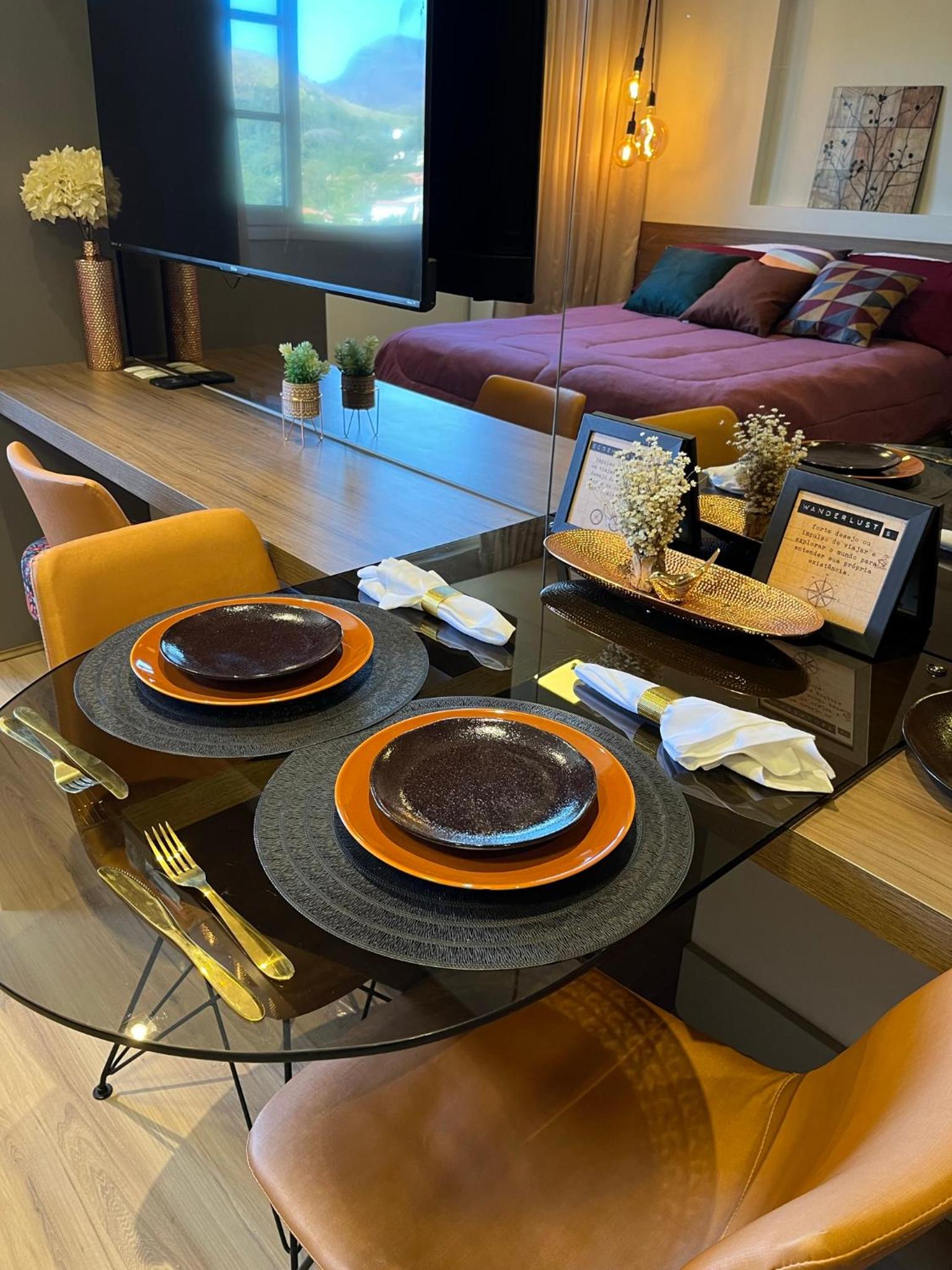 Studio luxo Granja Brasil Green Mountain flat - Itaipava