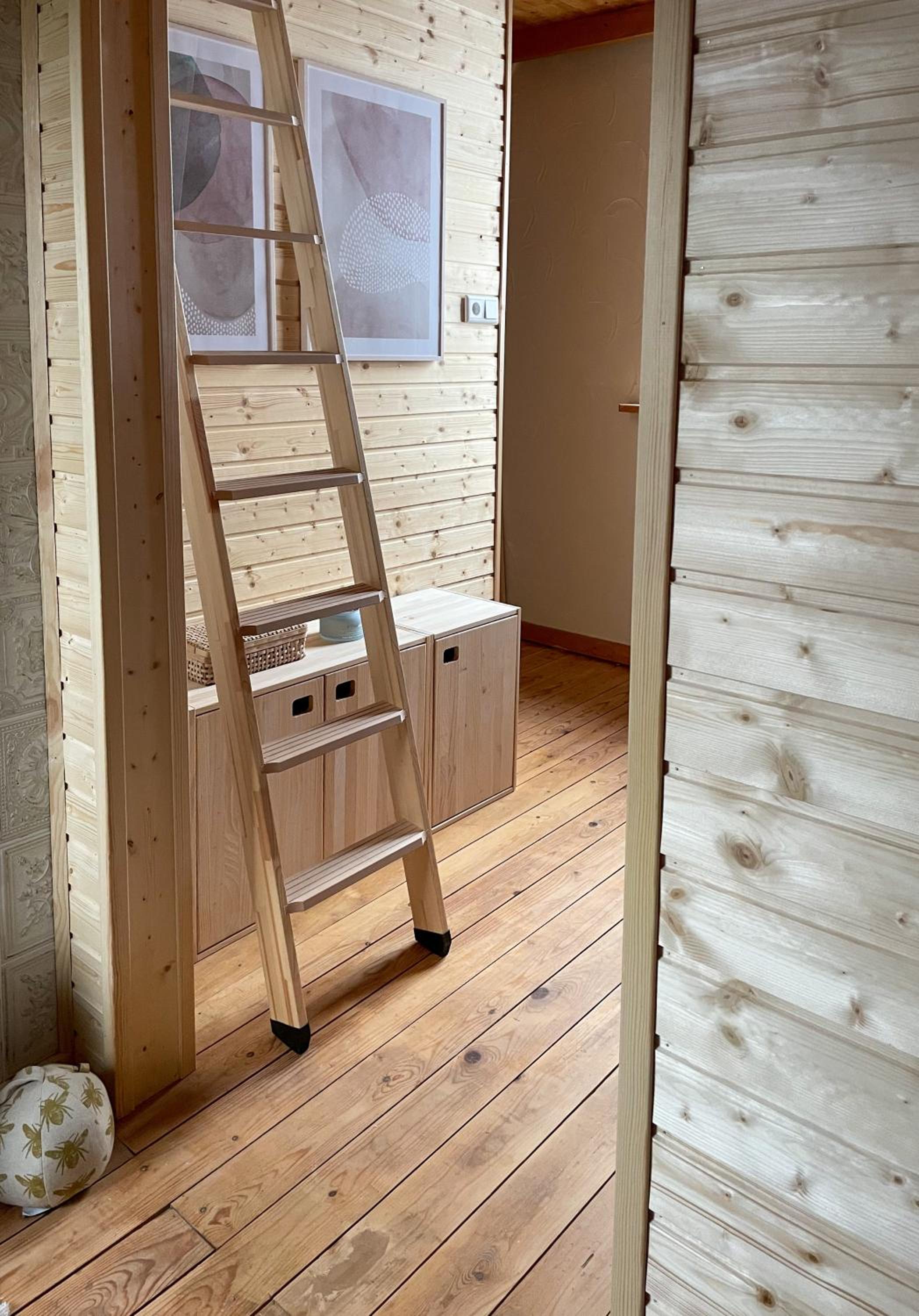 Kleines Chalet im Erzgebirge mit Sauna und Kamin