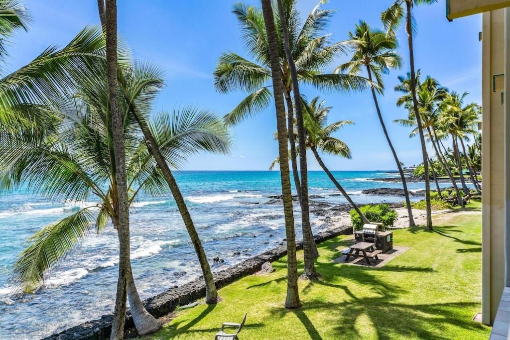 New Top Hawaii Oceanfront 2BR/2BR with White Sand Beach-Kona Bali Kai 206 view 4