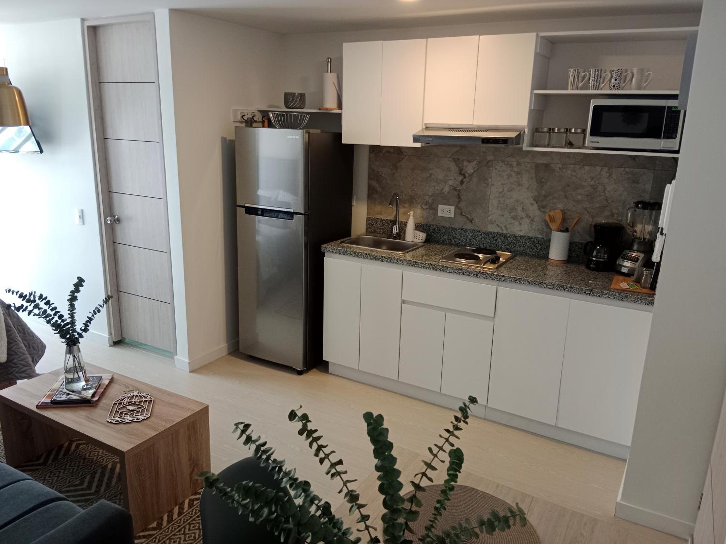 Loft en centro Bogotá, vista a Monserrate, Estudio y wifi