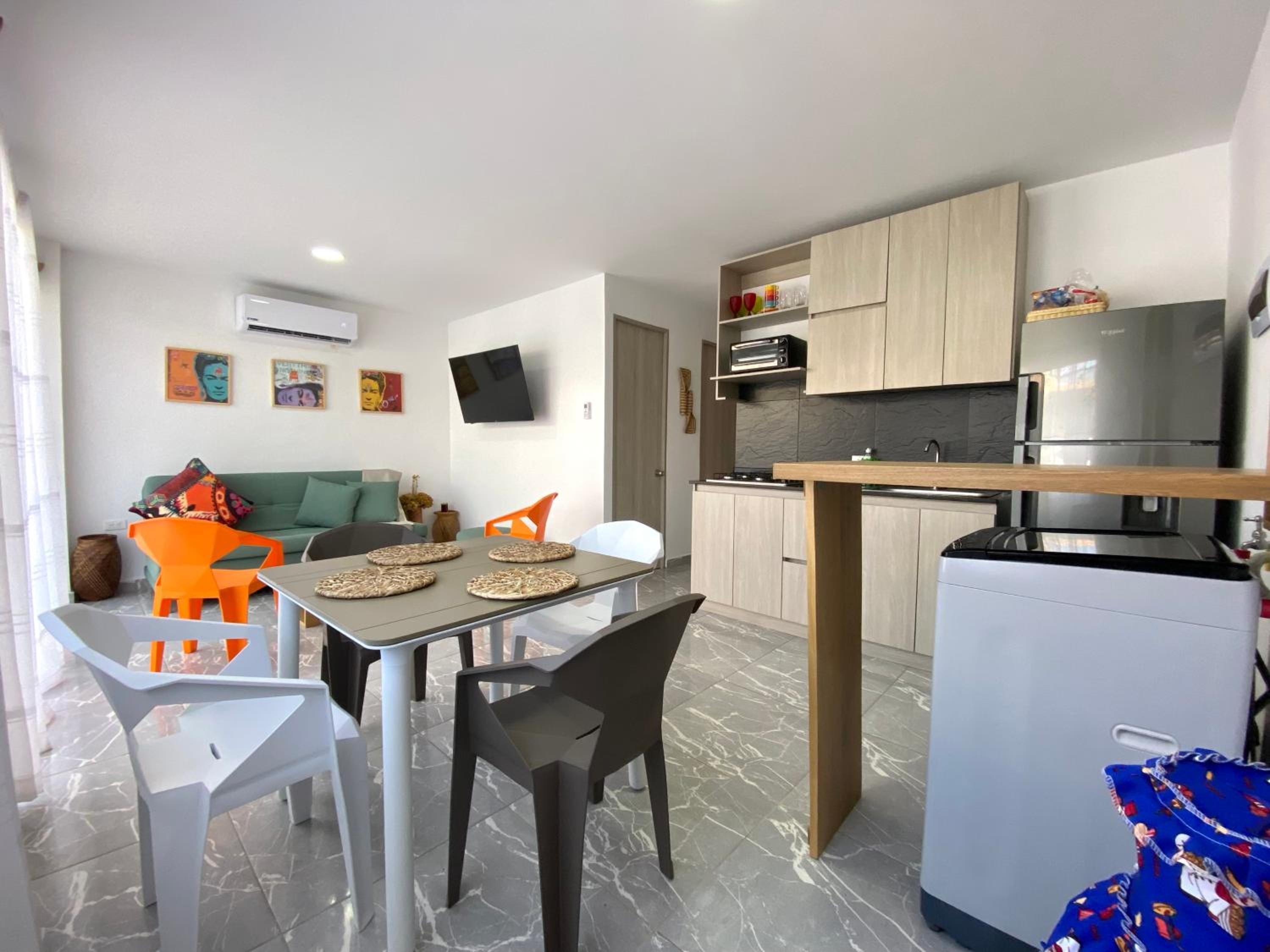 Apartamento en condominio con vista al mar