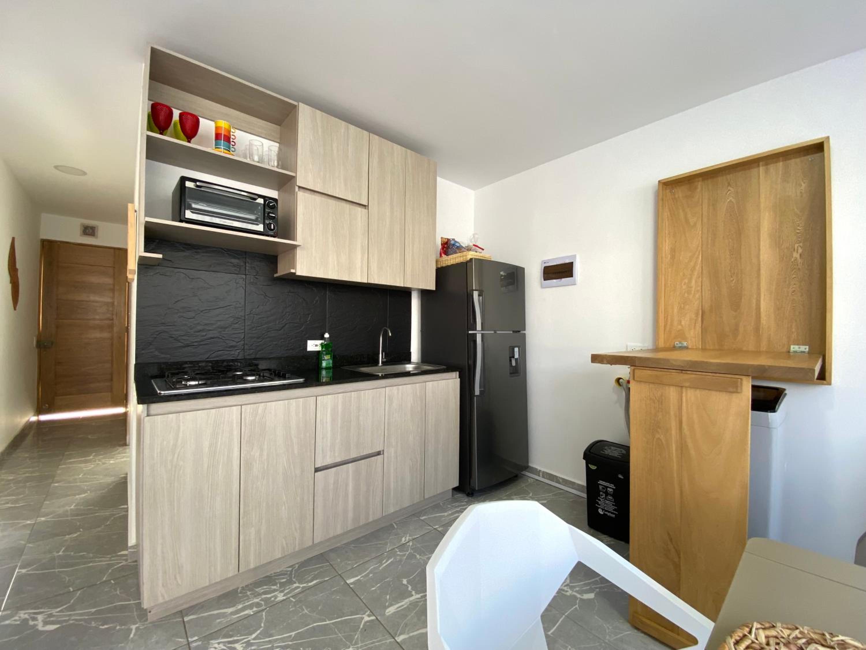 Apartamento en condominio con vista al mar
