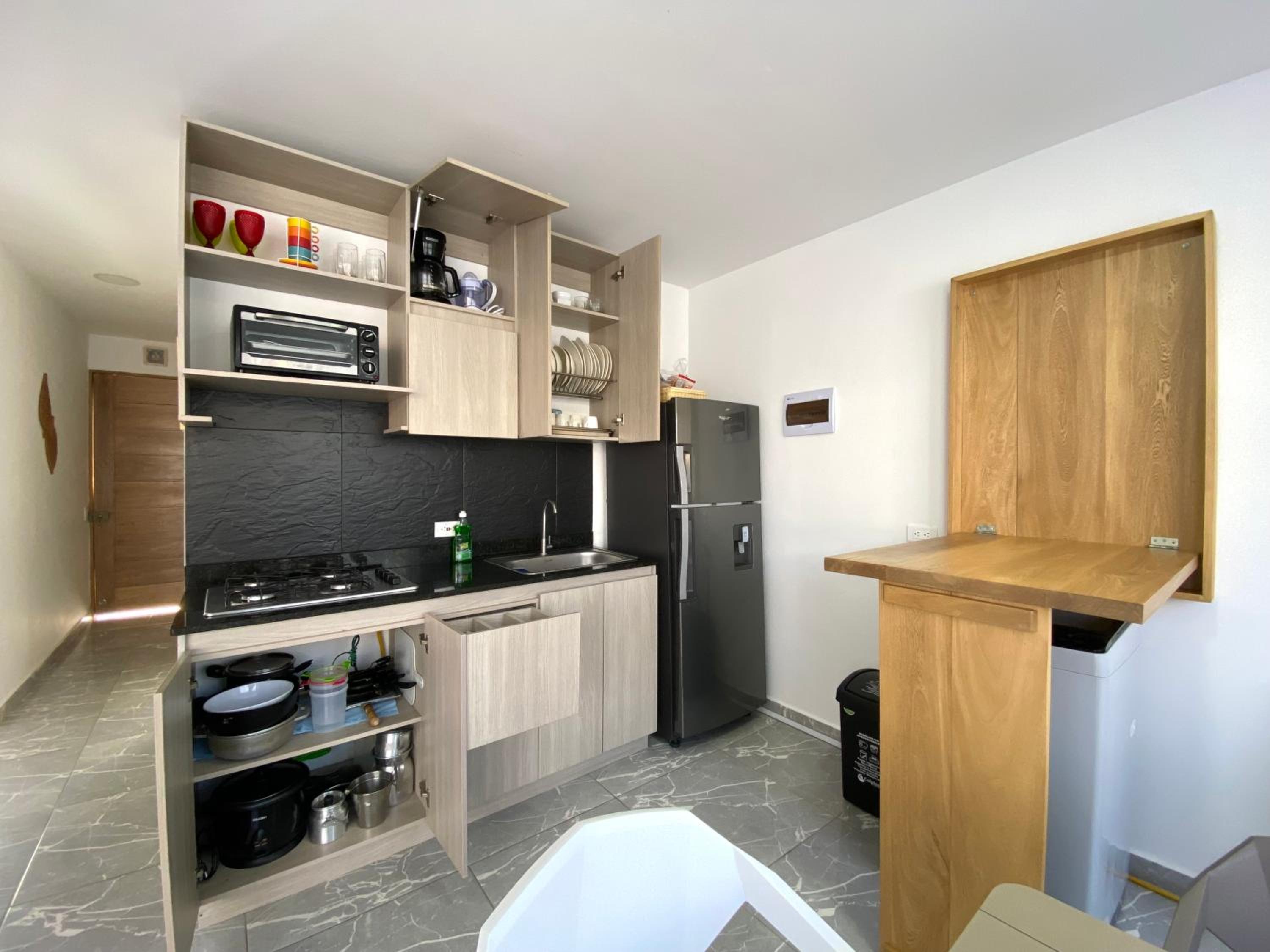 Apartamento en condominio con vista al mar