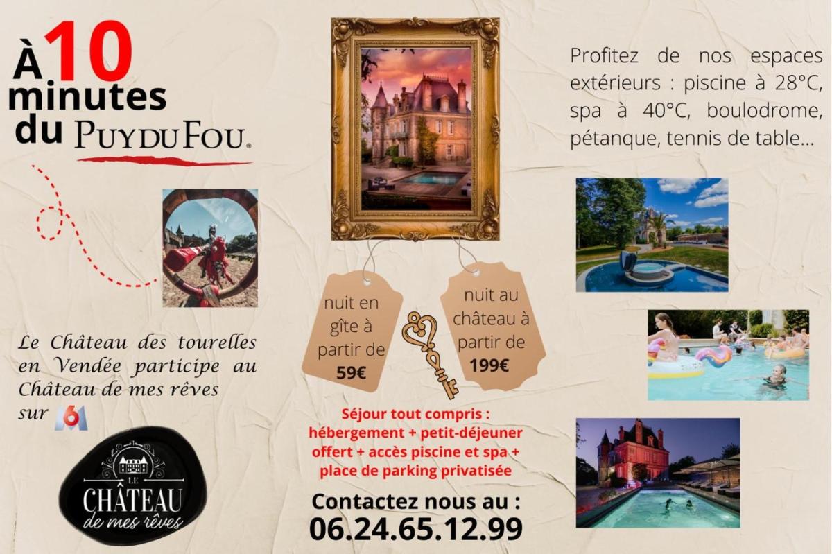 Le Château des Tourelles en Vendée