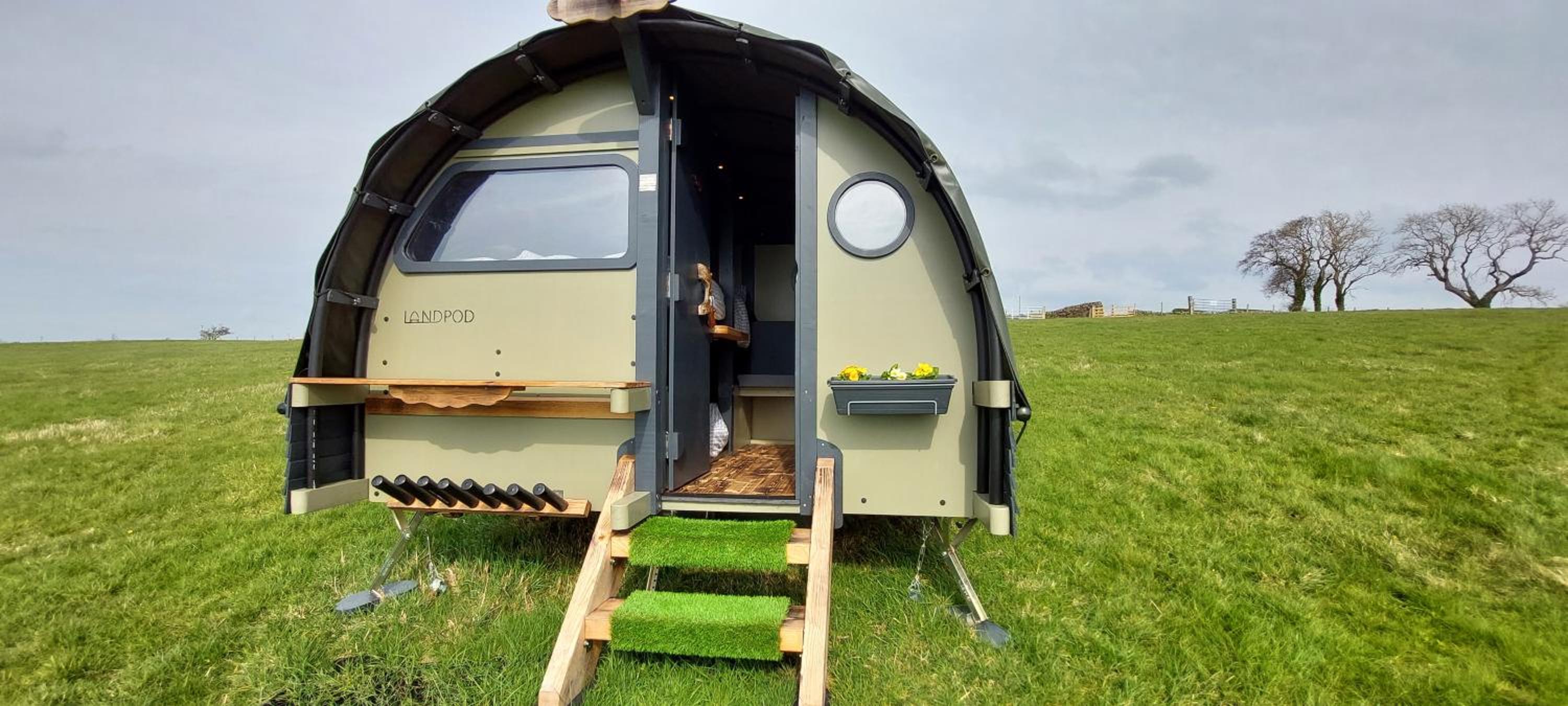 Little Middop Farm Camping Pods view 3