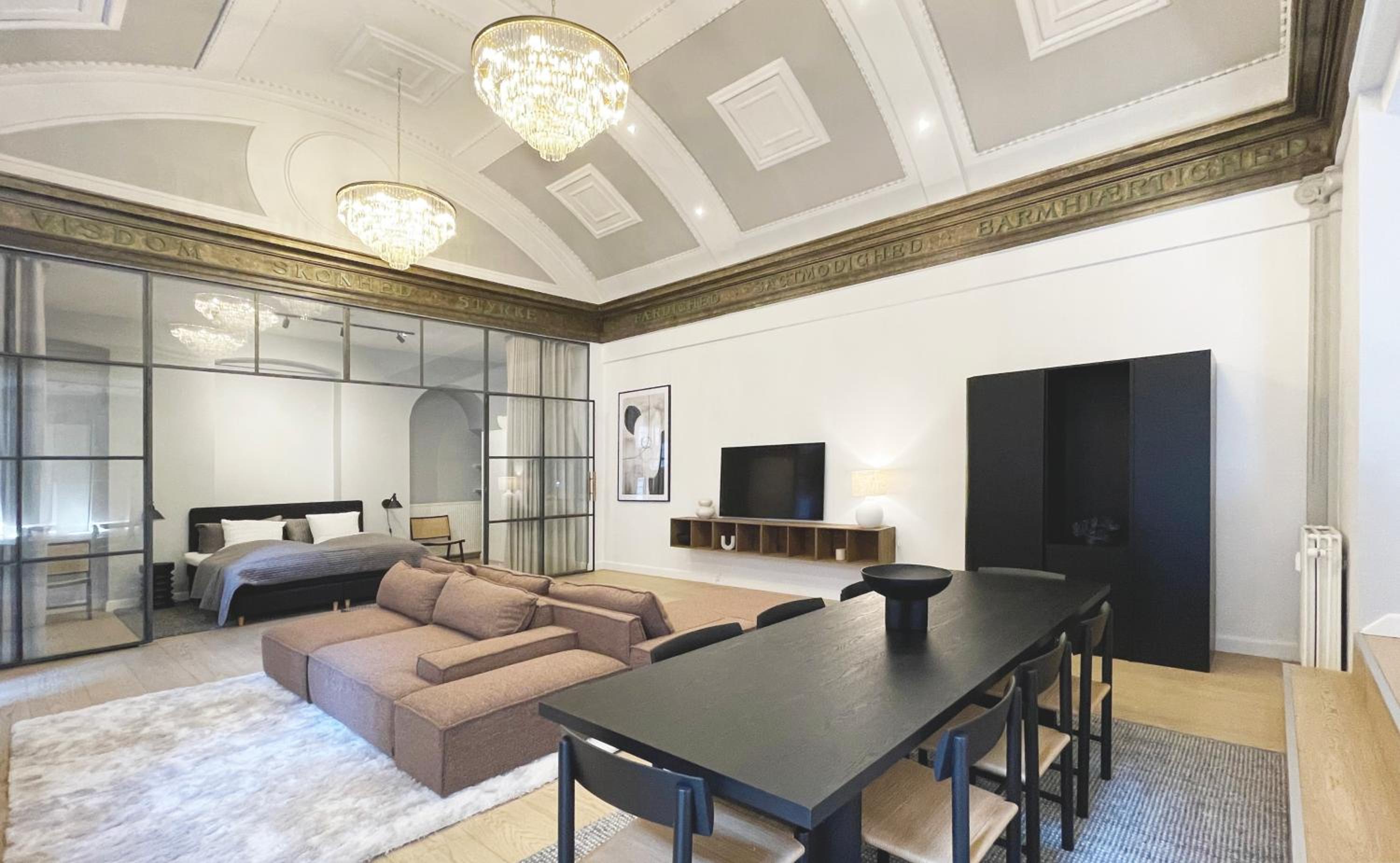 Unique 3 Bedroom Apartment in Vibrant Frederiksberg