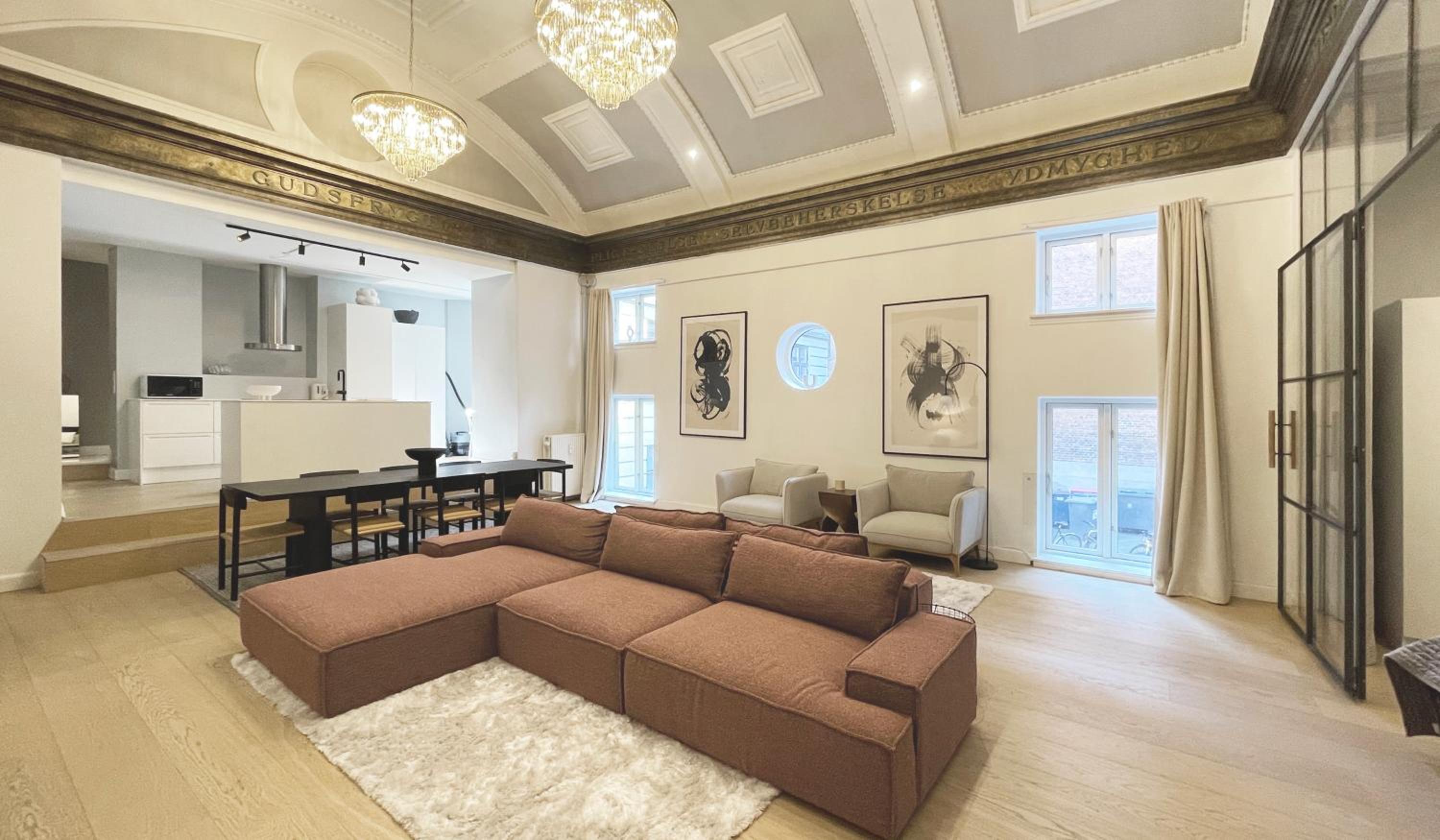 Unique 3 Bedroom Apartment in Vibrant Frederiksberg