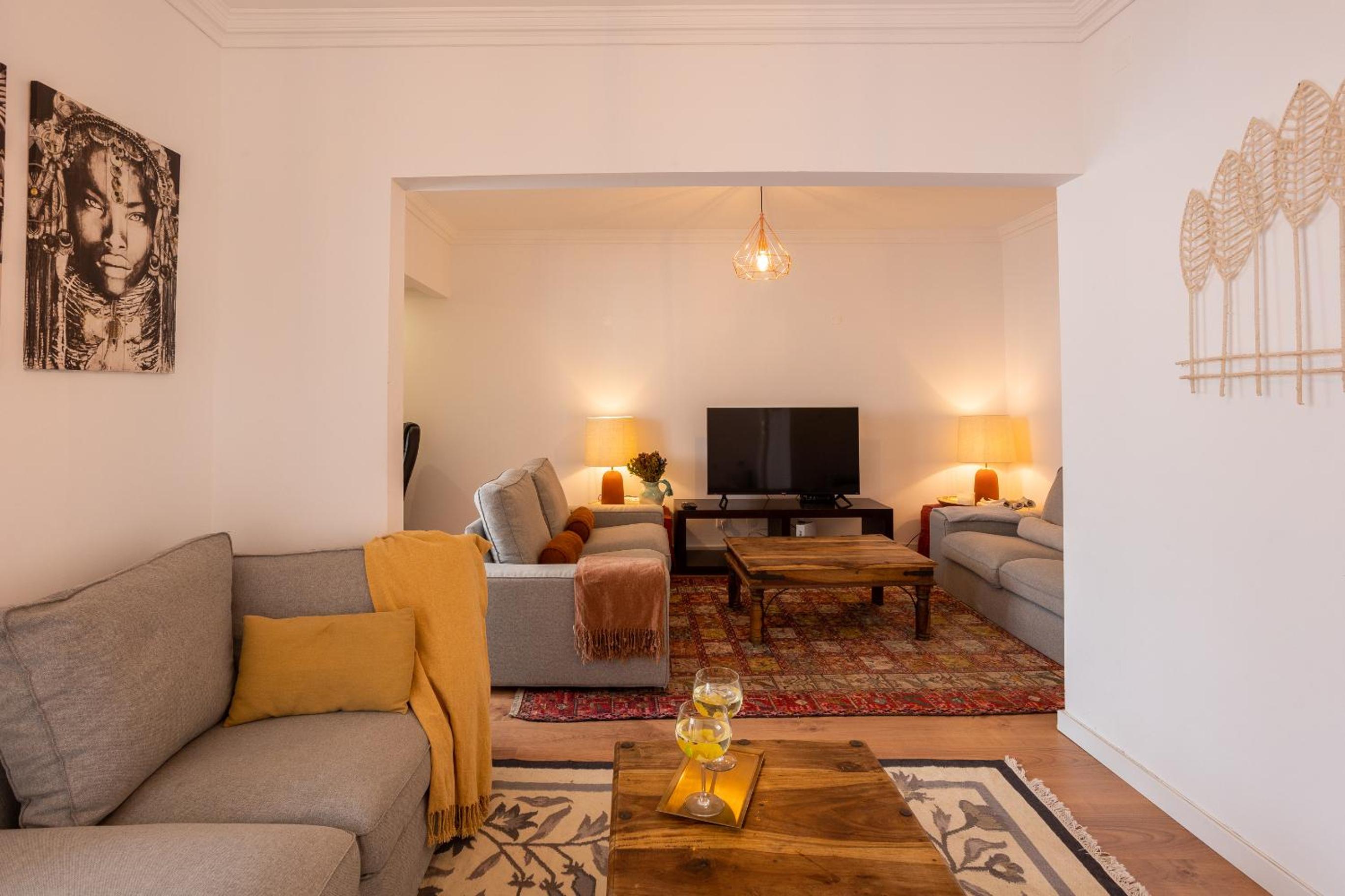 MHouse lease Cascais 3Br Sea & Center view 2