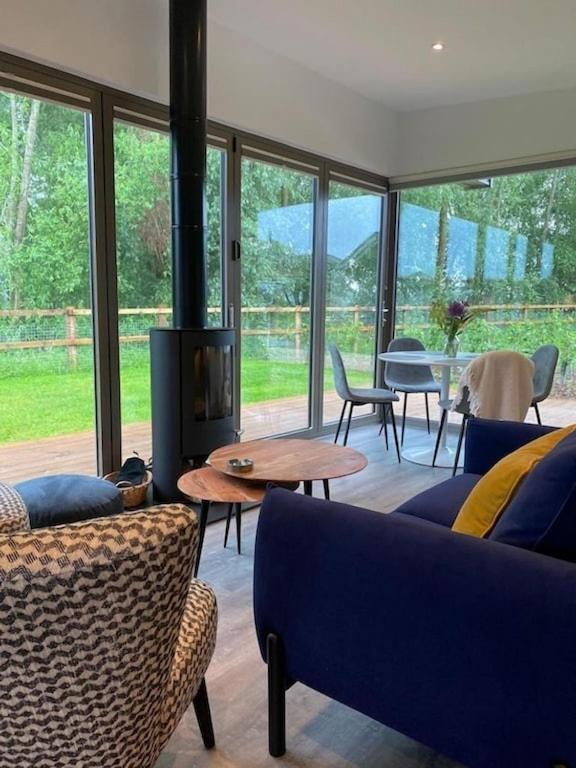 Eco Lodge "Deben" with Private Hot Tub view 4