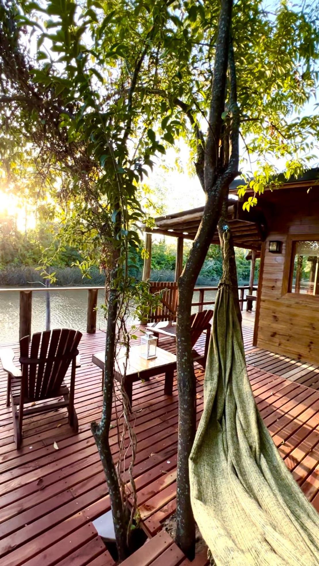 Eco Cabaña Río con Pileta privada