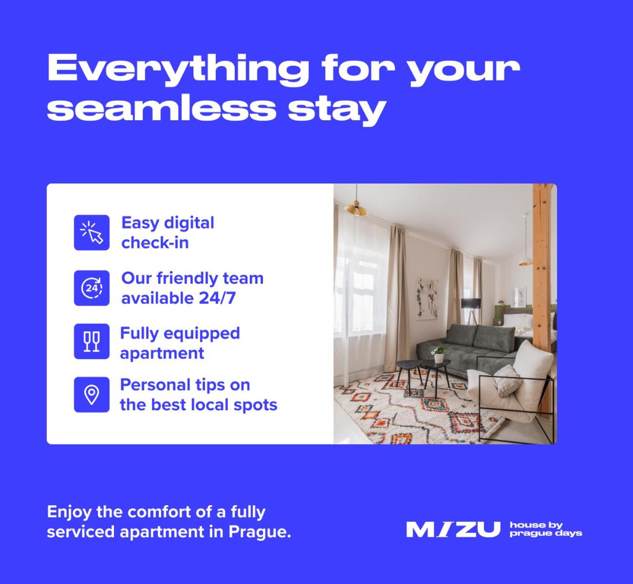 MIZU House by Prague Days
