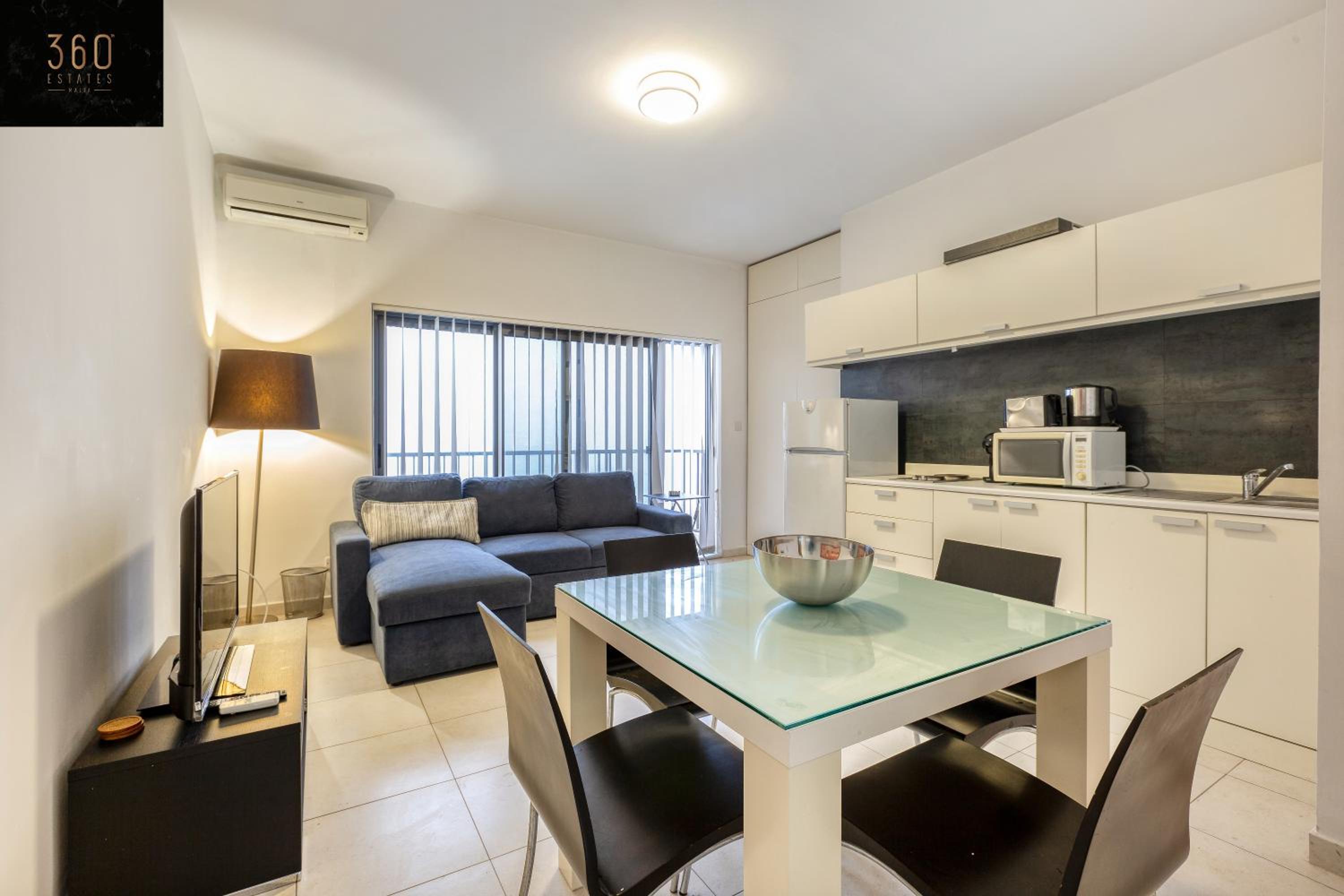 Modern & private 1BR APT in the Heart of Paceville by 360 Estates photo 4