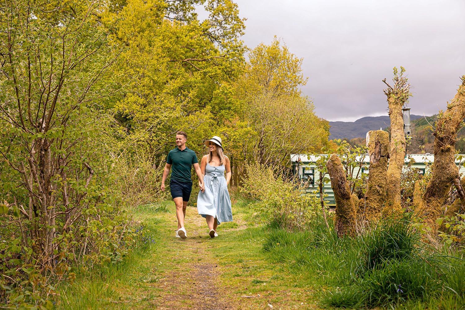 Loch Awe Holiday Park view 2