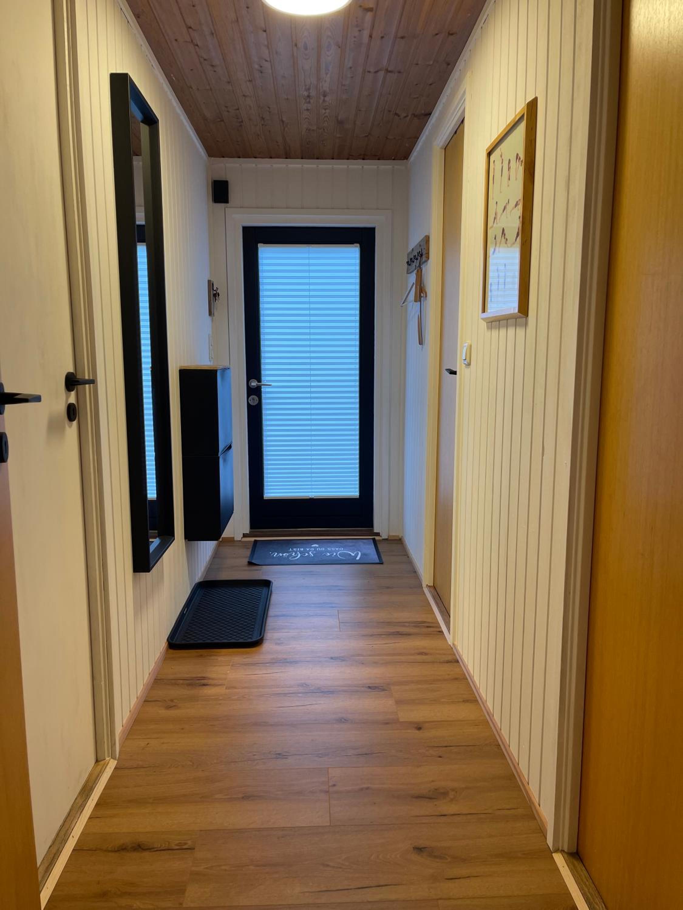 Ferienhaus Kleine Auszeit in der Natur mit Kamin, Yogamatten, schöne Küche