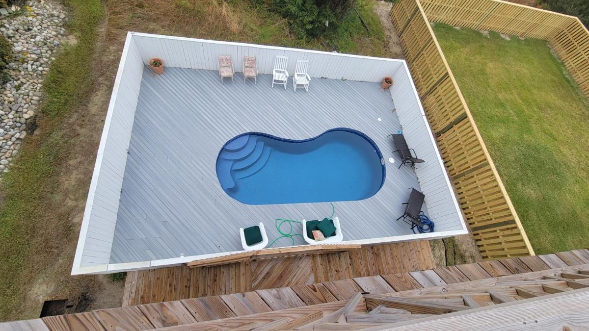 8018 Beach Rd, Semi-Oceanfront, Pool/Hot Tub view 5