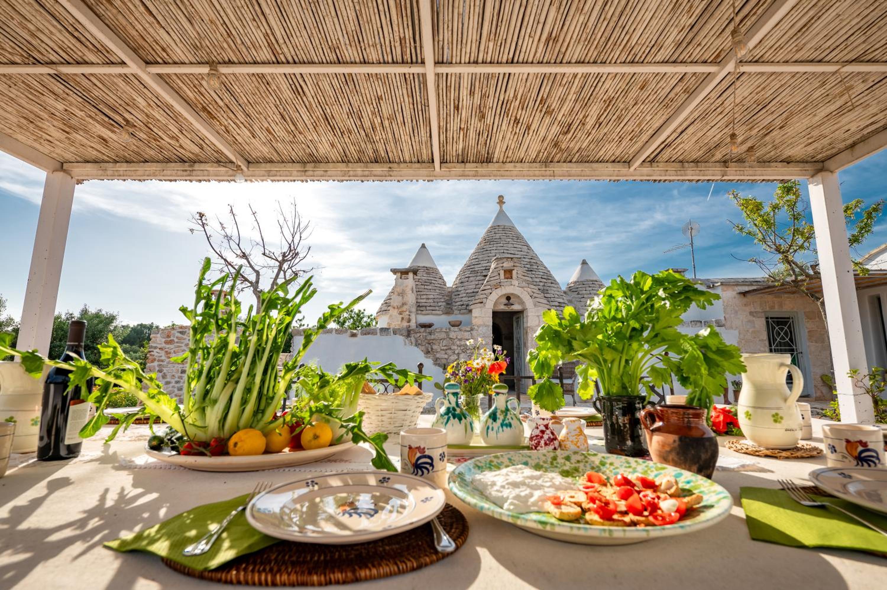 Trullo Nostress with pool view 4