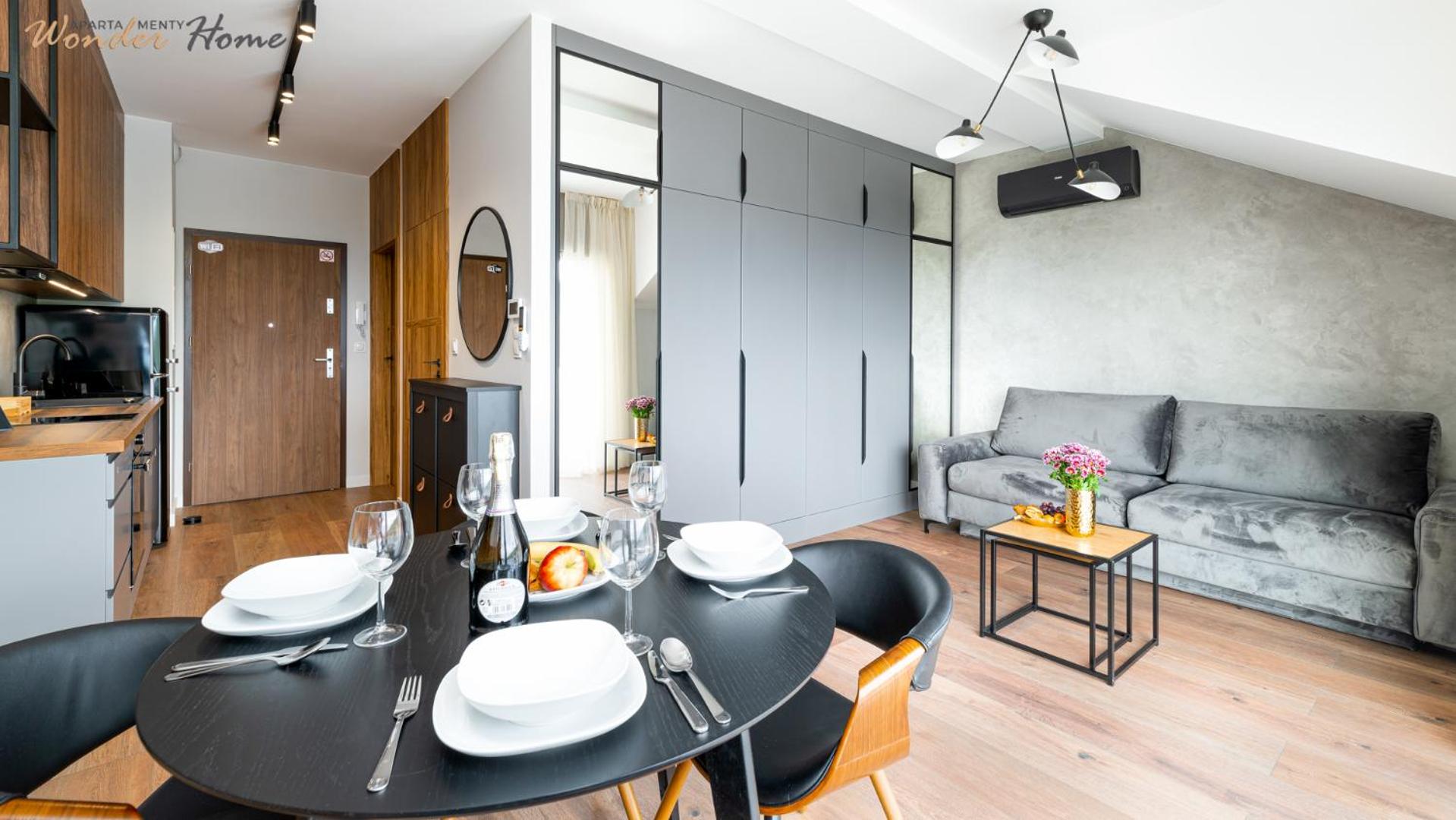 Wonder Home - Apartamenty Hillside tuż przy stoku, sklep, plac zabaw i zewnętrzna siłownia na terenie kompleksu