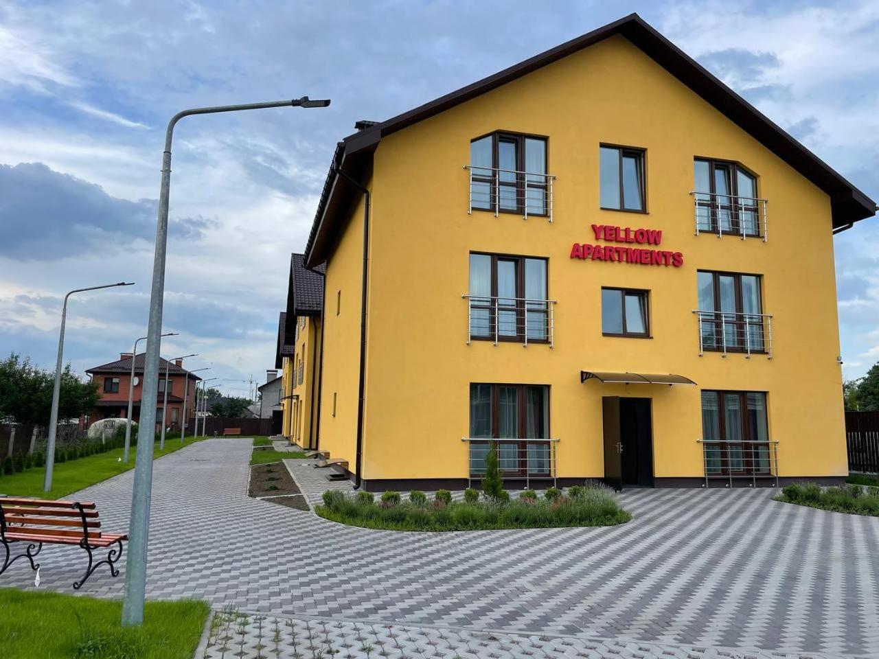 Yellow apartments