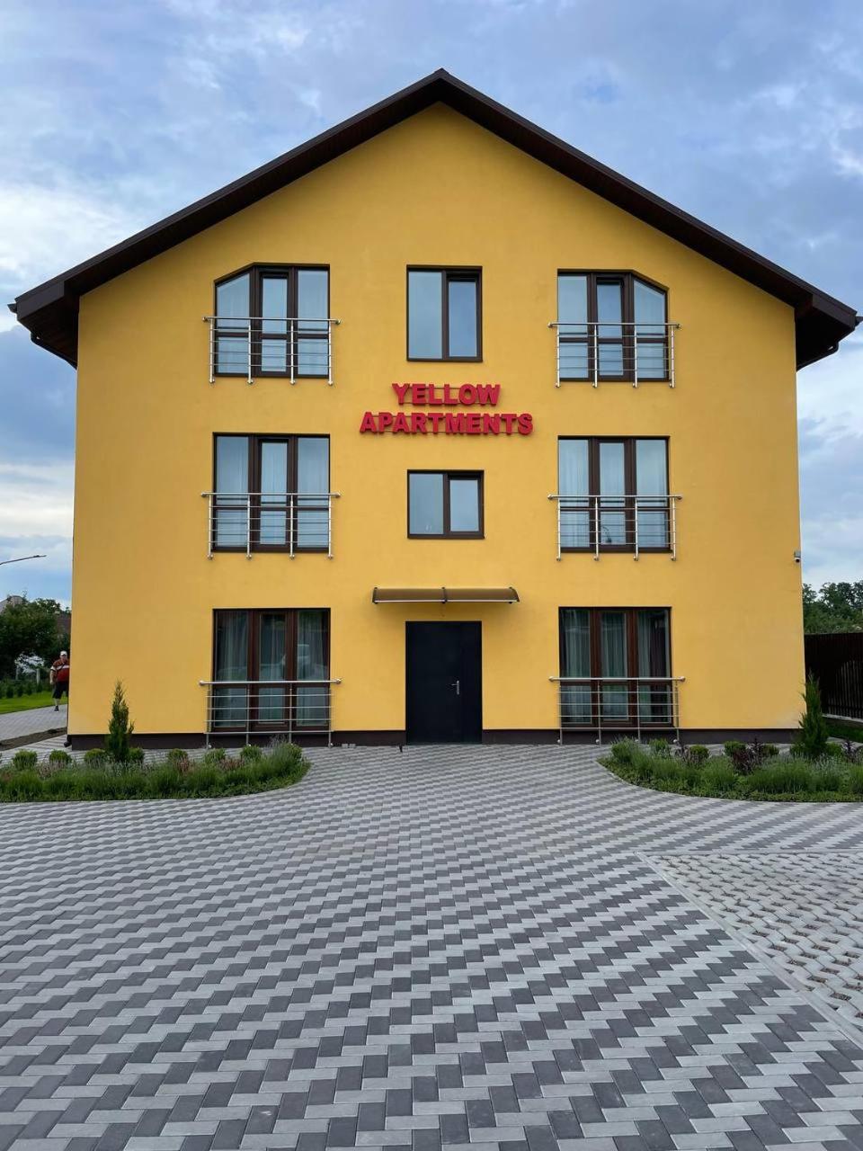 Yellow apartments