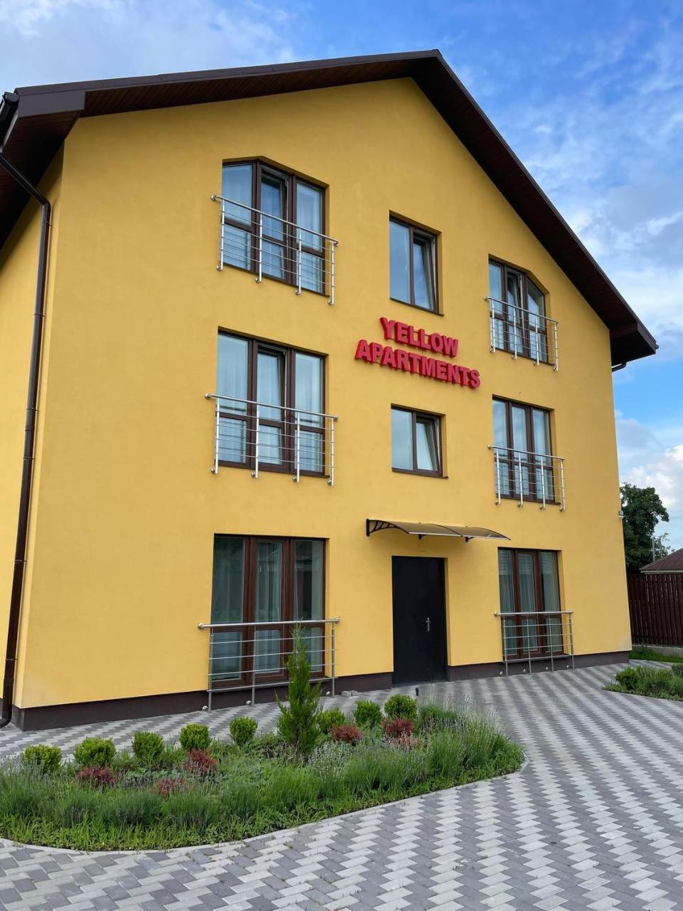 Yellow apartments