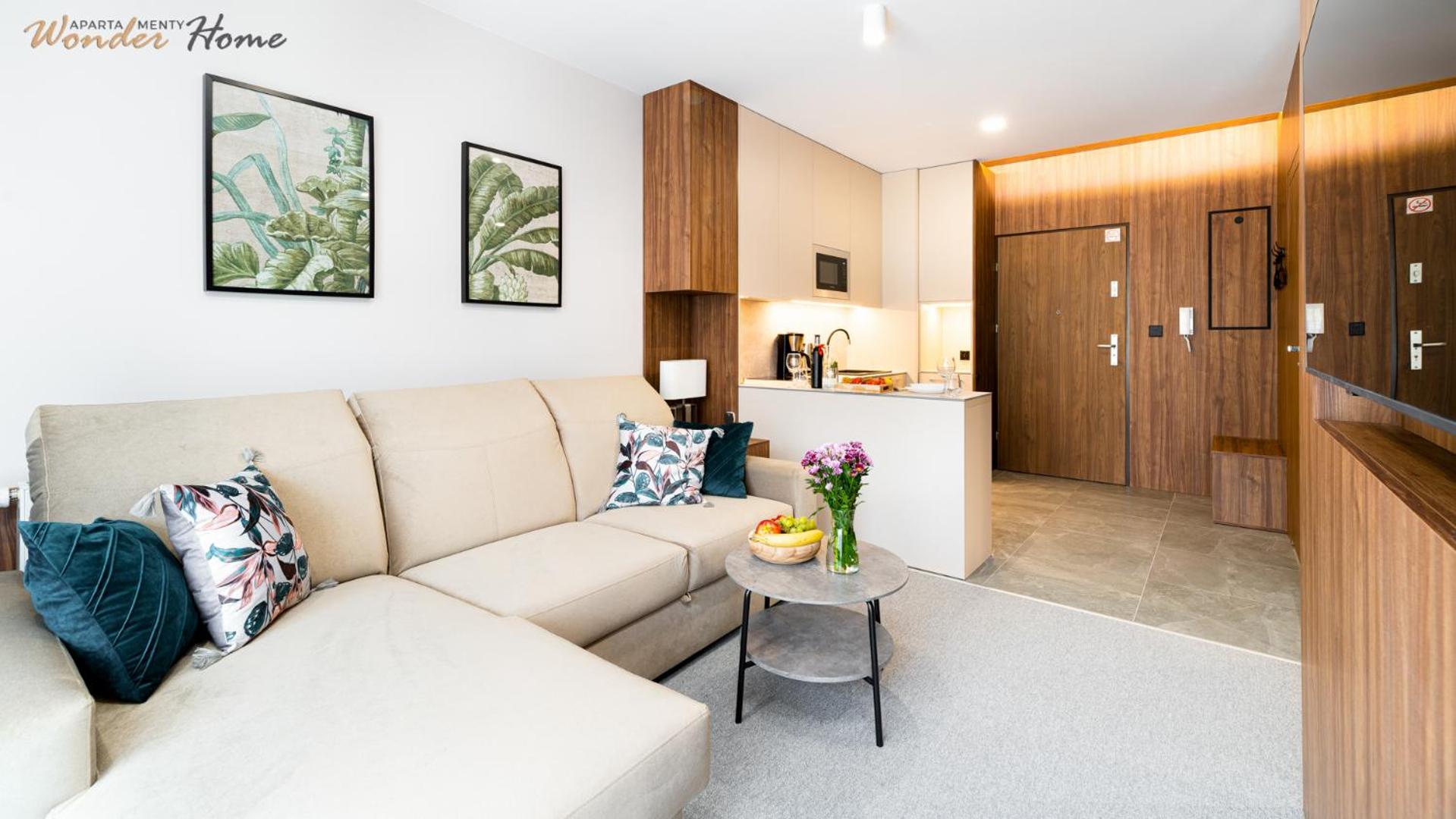Wonder Home - Apartamenty Hillside tuż przy stoku, sklep, plac zabaw i zewnętrzna siłownia na terenie kompleksu