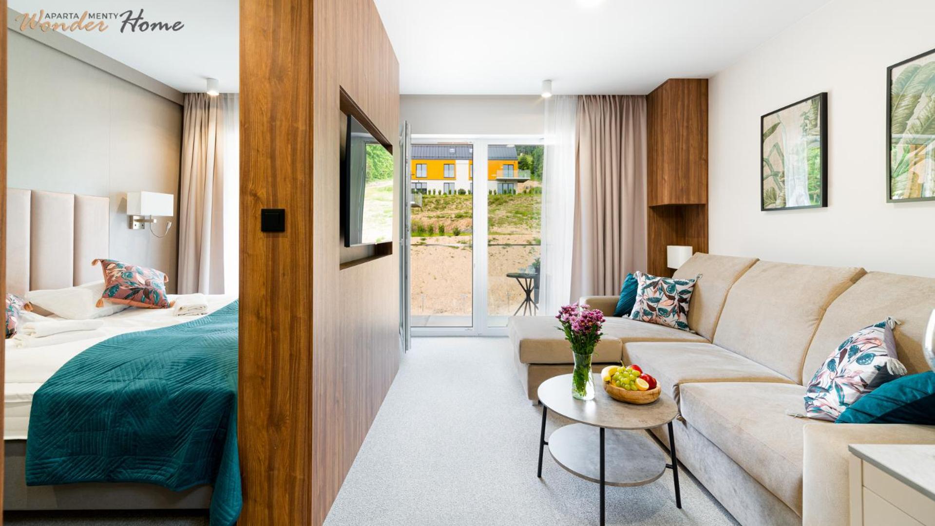 Wonder Home - Apartamenty Hillside tuż przy stoku, sklep, plac zabaw i zewnętrzna siłownia na terenie kompleksu