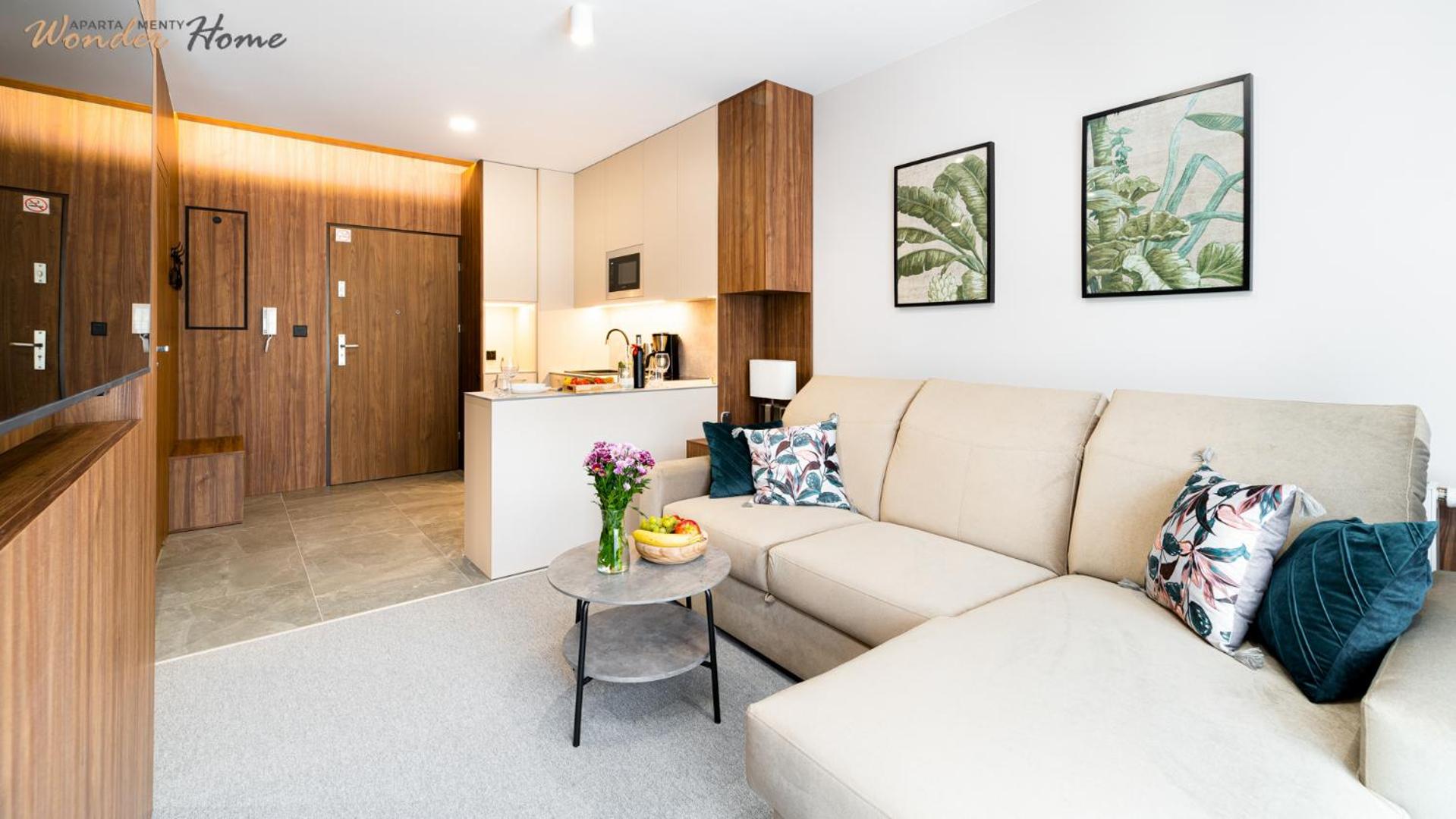 Wonder Home - Apartamenty Hillside tuż przy stoku, sklep, plac zabaw i zewnętrzna siłownia na terenie kompleksu