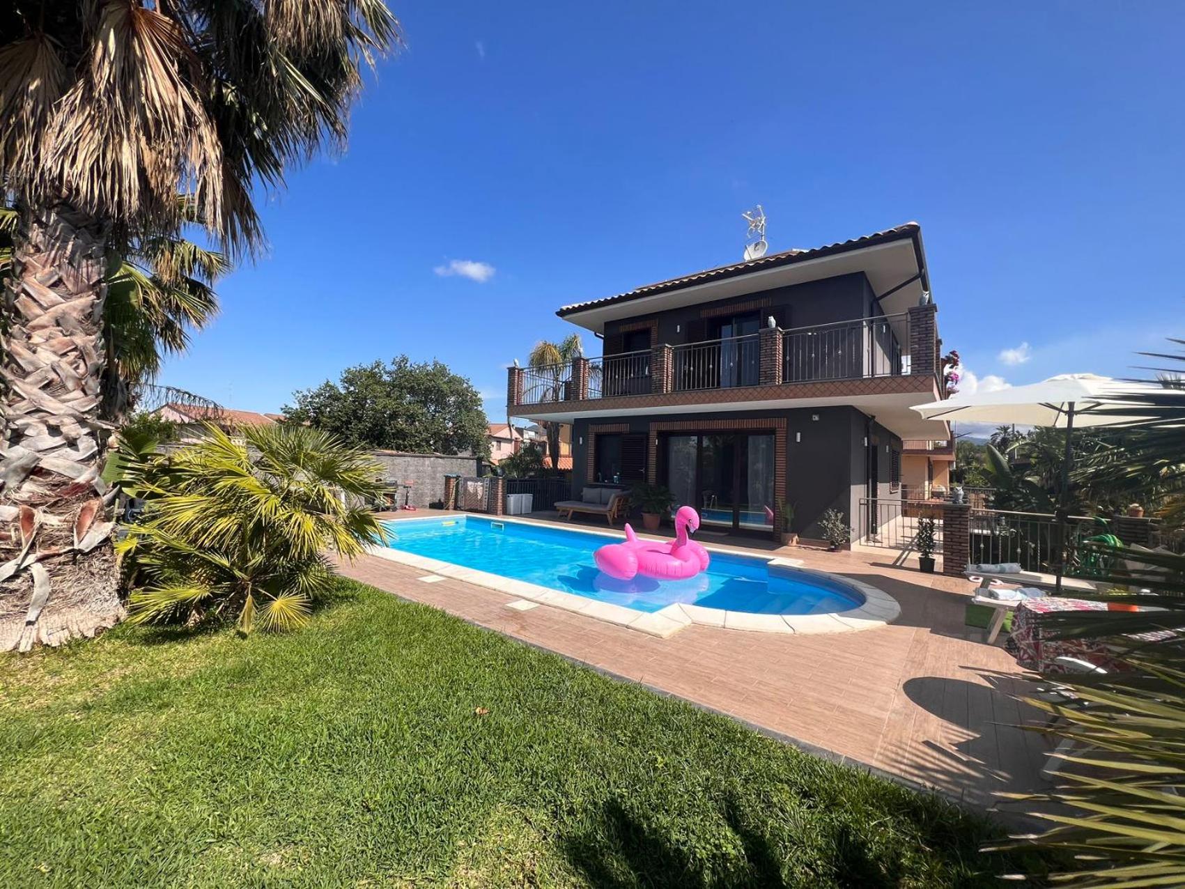 Etna Pool Villa Catania-Sea view