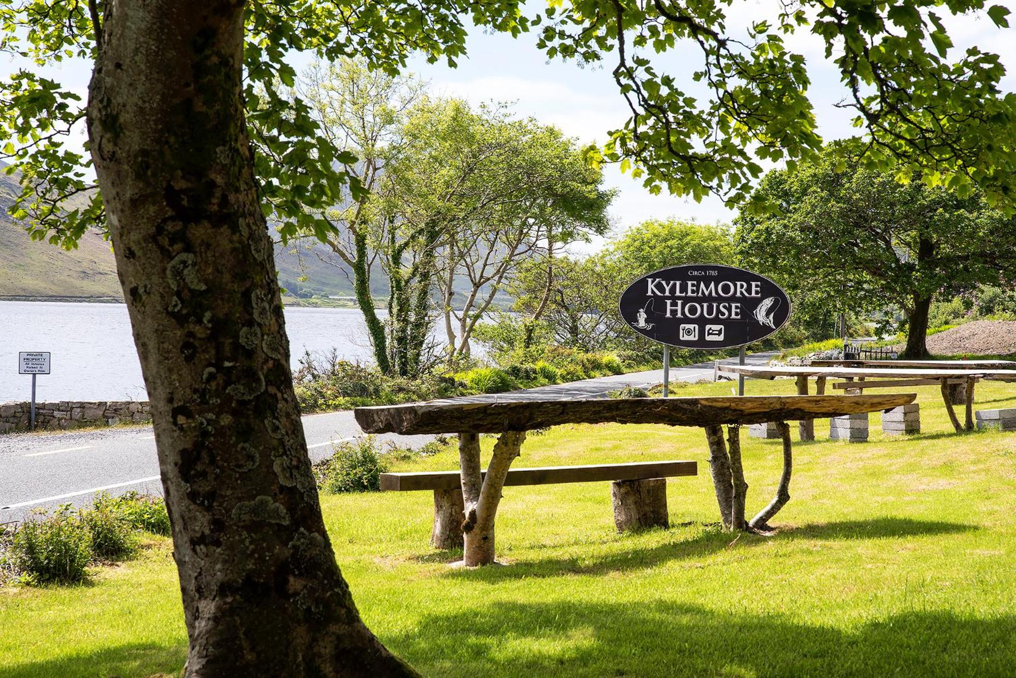 The guest wing at kylemore house