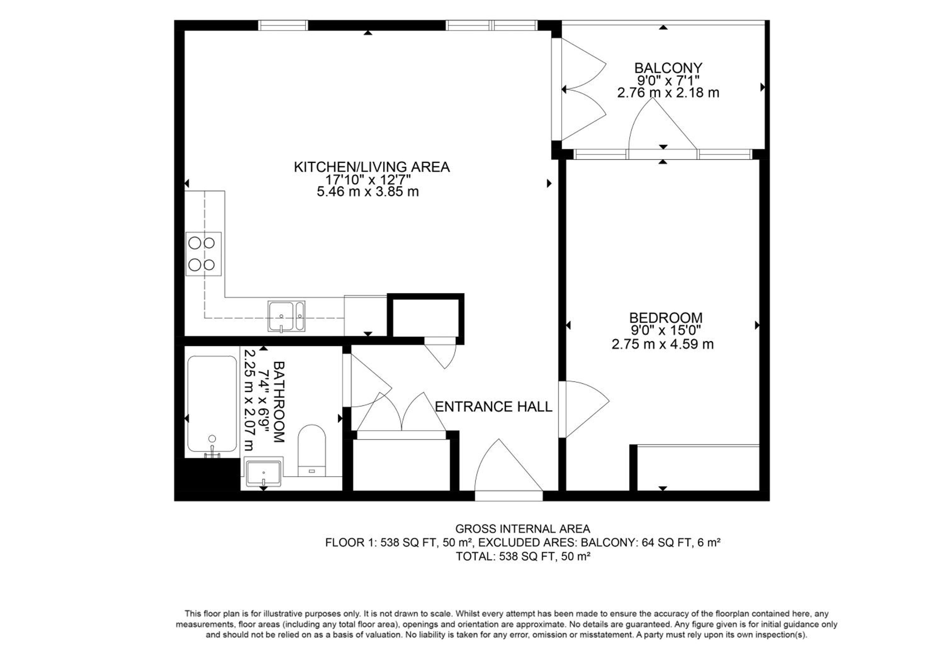 MySquare One bedroom Apartment in Elephant & Castle